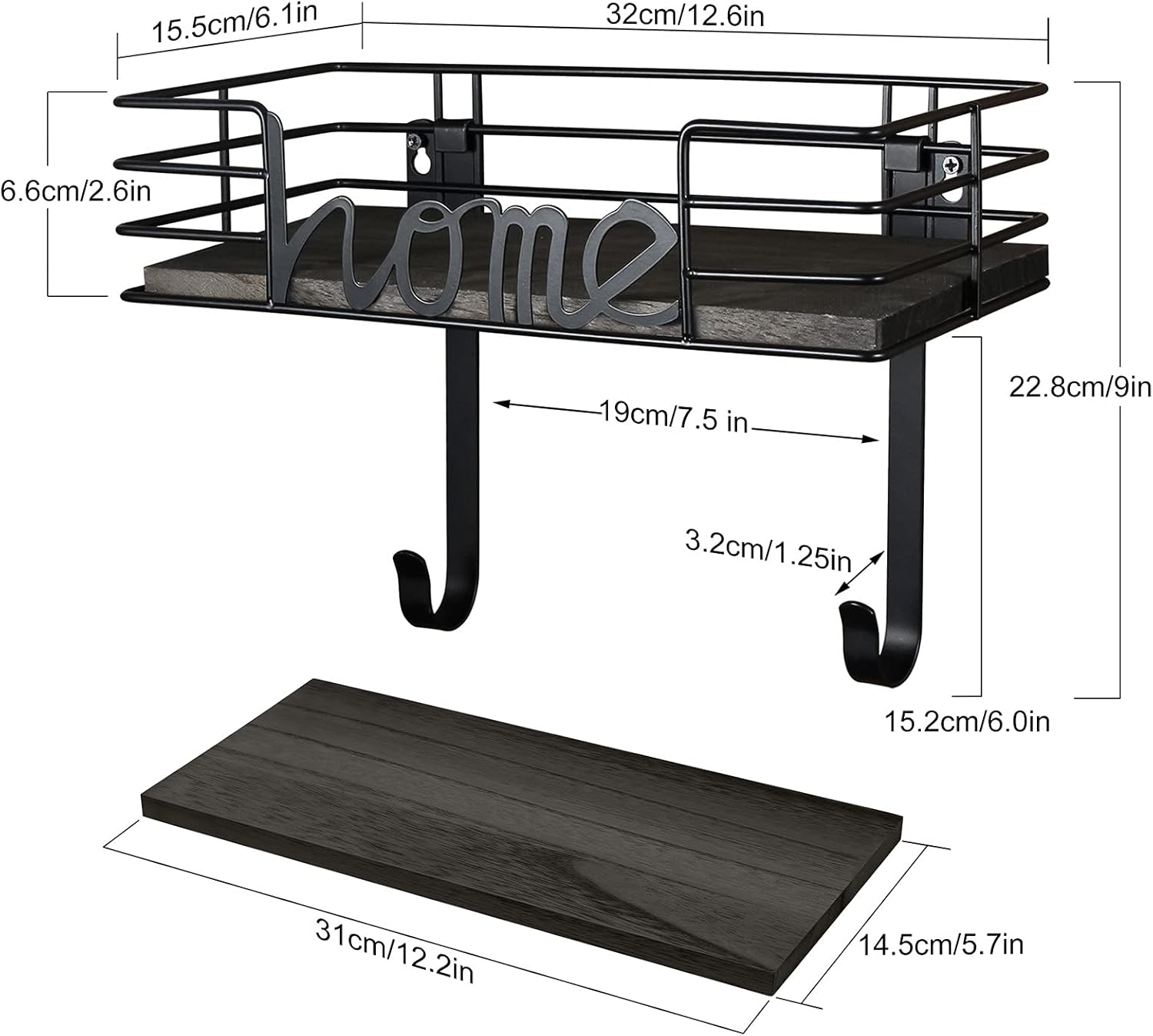 Organize Your Laundry Space Magnetic Ironing Board Hanger