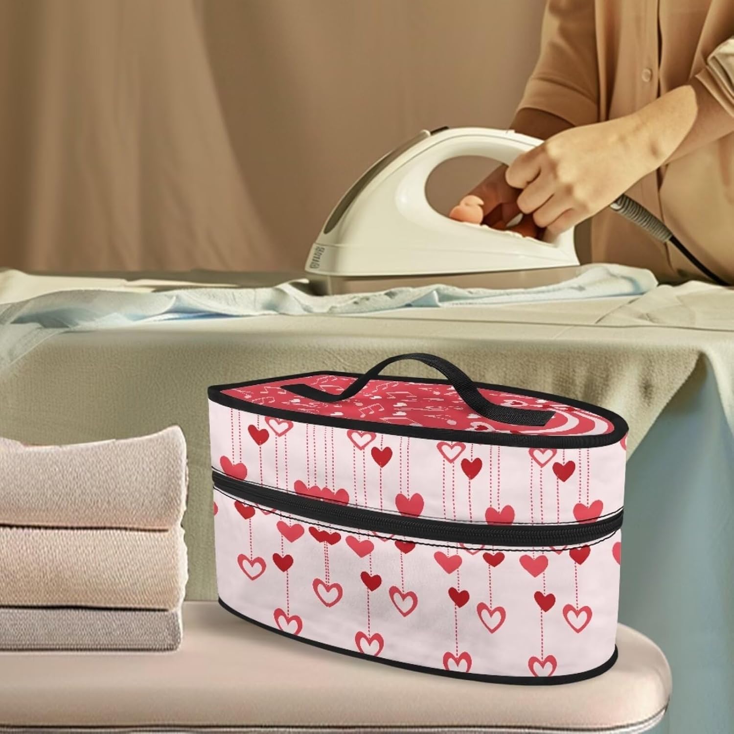 Valentines Day Love Note Steam Iron Storage Bag