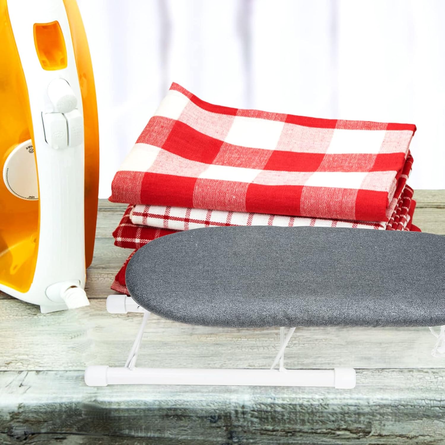 Homoyoyo Compact Folding Ironing Board for Travel and Home Use