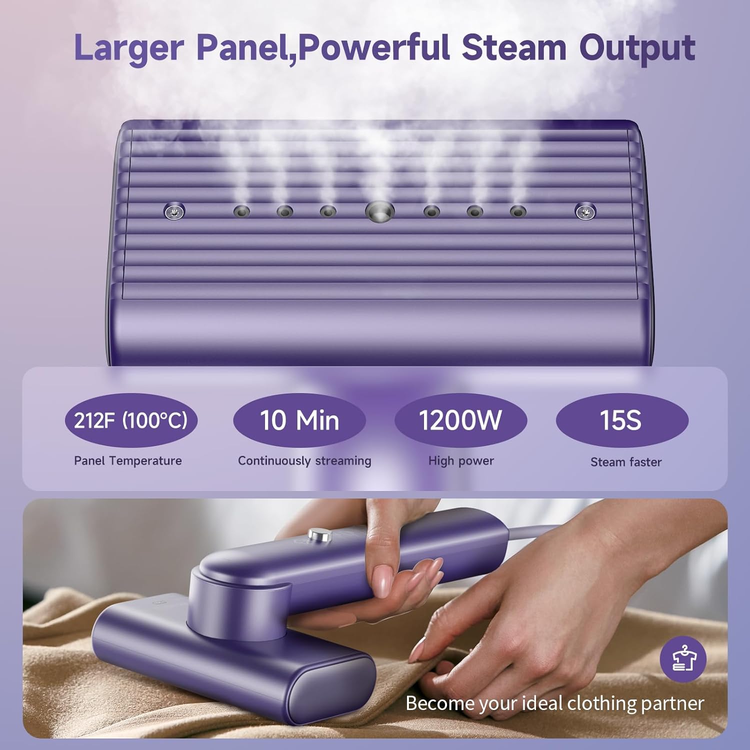 Travel Portable Steamer for Clothes - Kepwaa G9