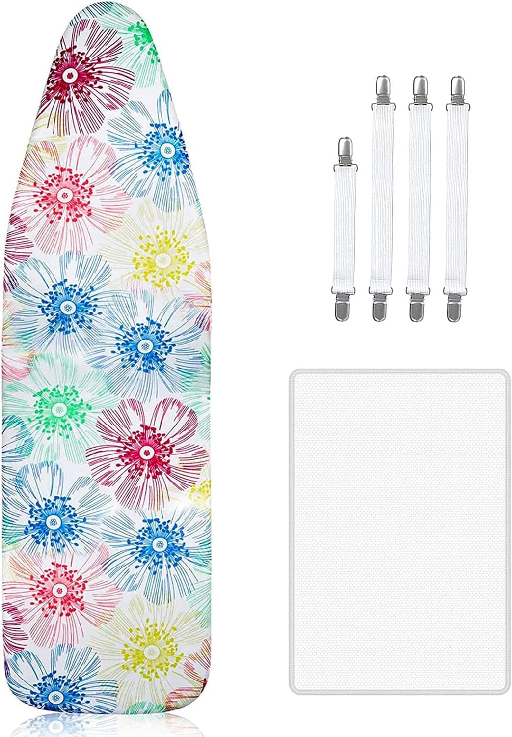 Newthinking Ironing Board Cover 15x54 Inch Scorch-Resistant and Durable