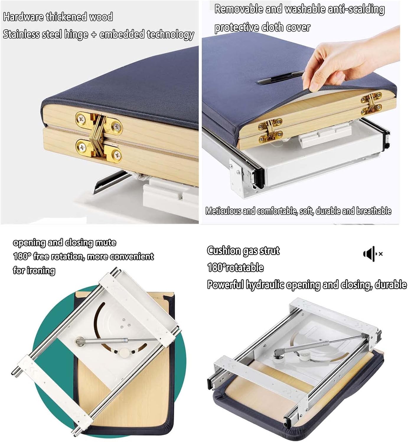 Foldable Ironing Board for Small Spaces