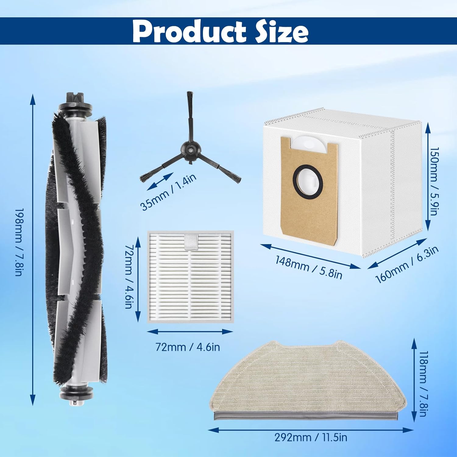 High-Quality Replacement Kit for AIRROBO T20