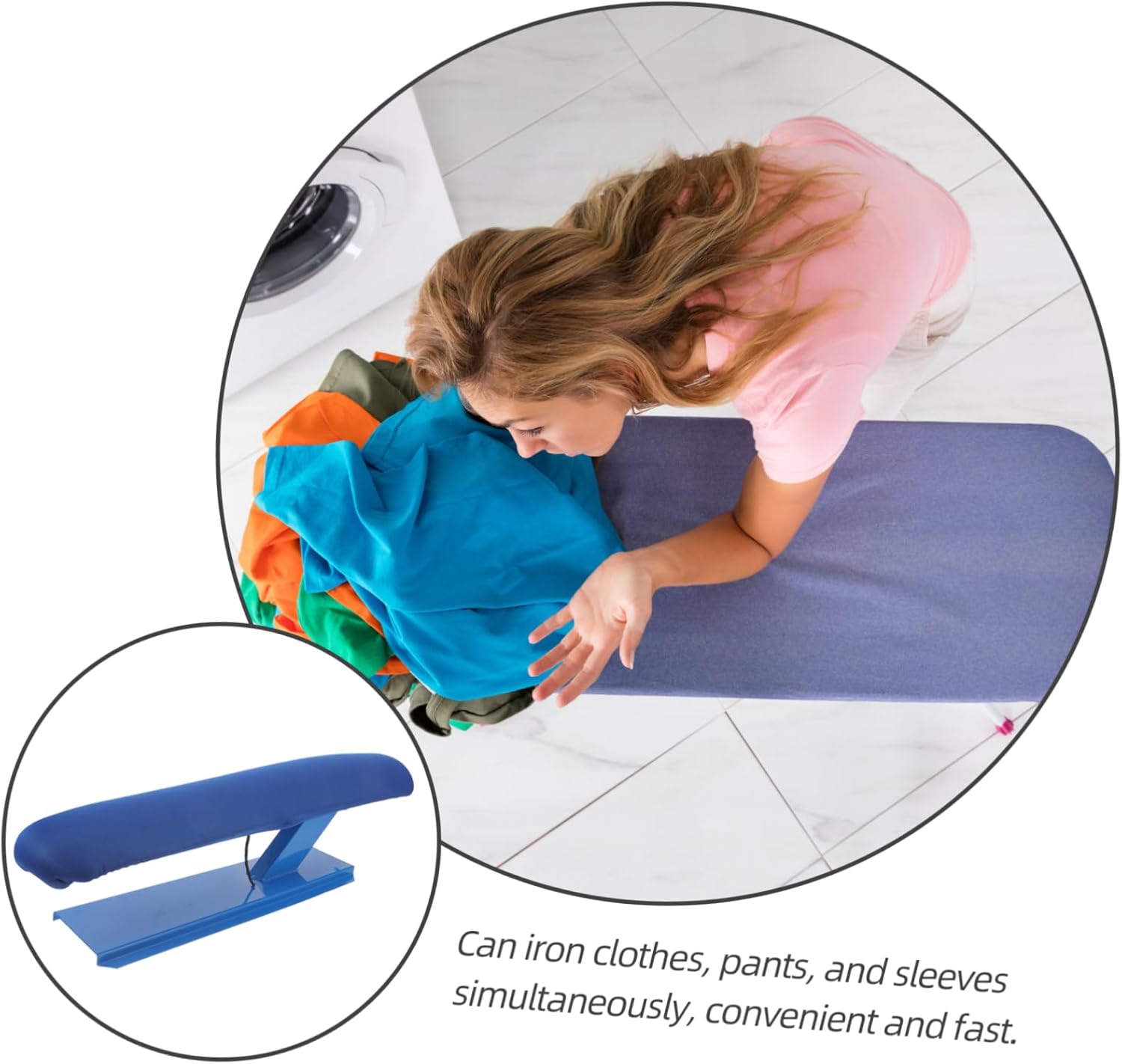 Mini Foldable Ironing Board - Compact Portable for Small Spaces