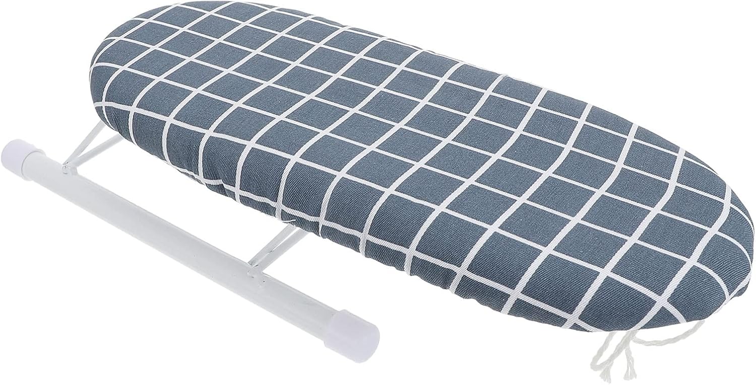 ZY Mini Ironing Board Portable Compact Tabletop for Craft Rooms