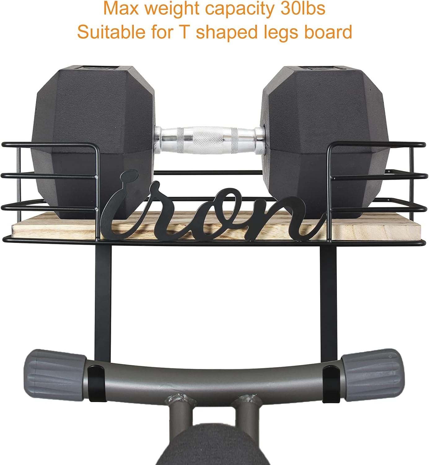 TJMOREE Hanger - Large Storage With Removable Ironing Board Holder