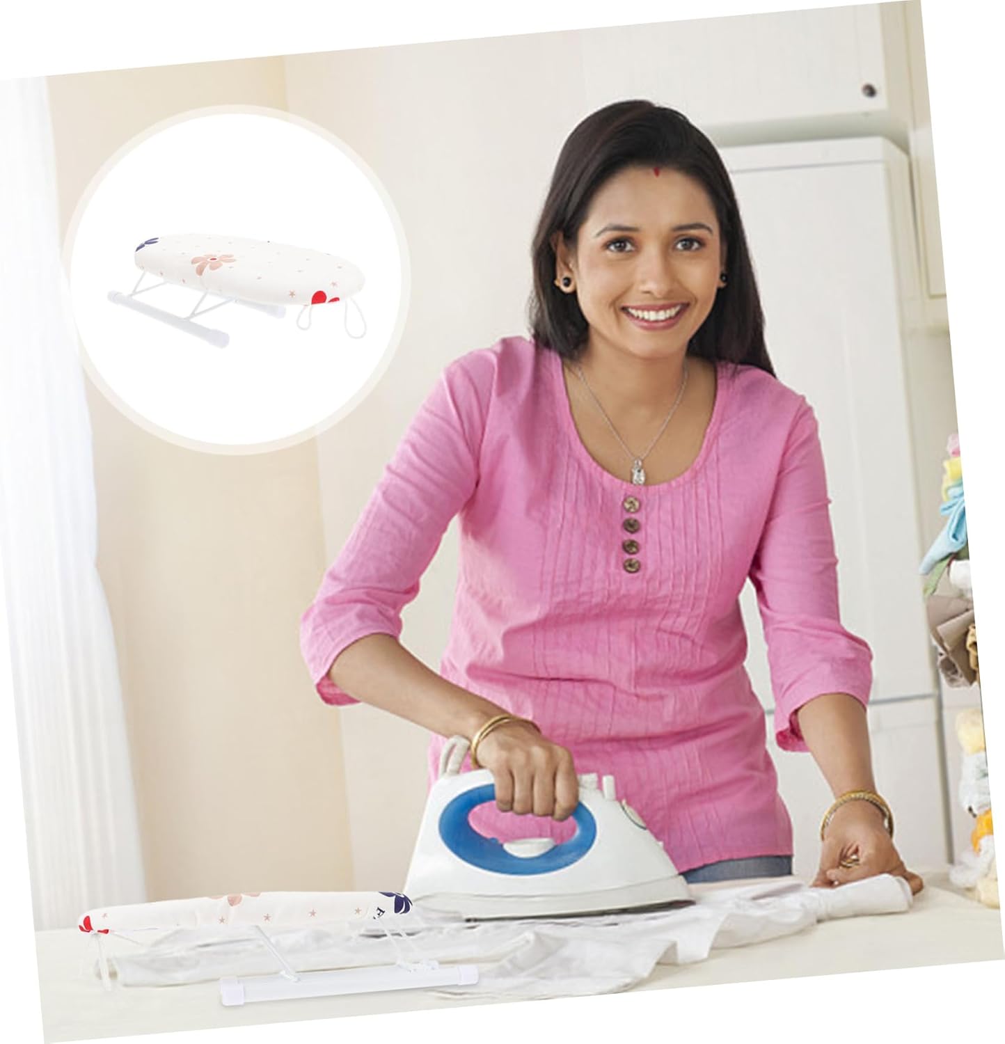 MagicLulu Desktop Ironing Board - Portable Compact