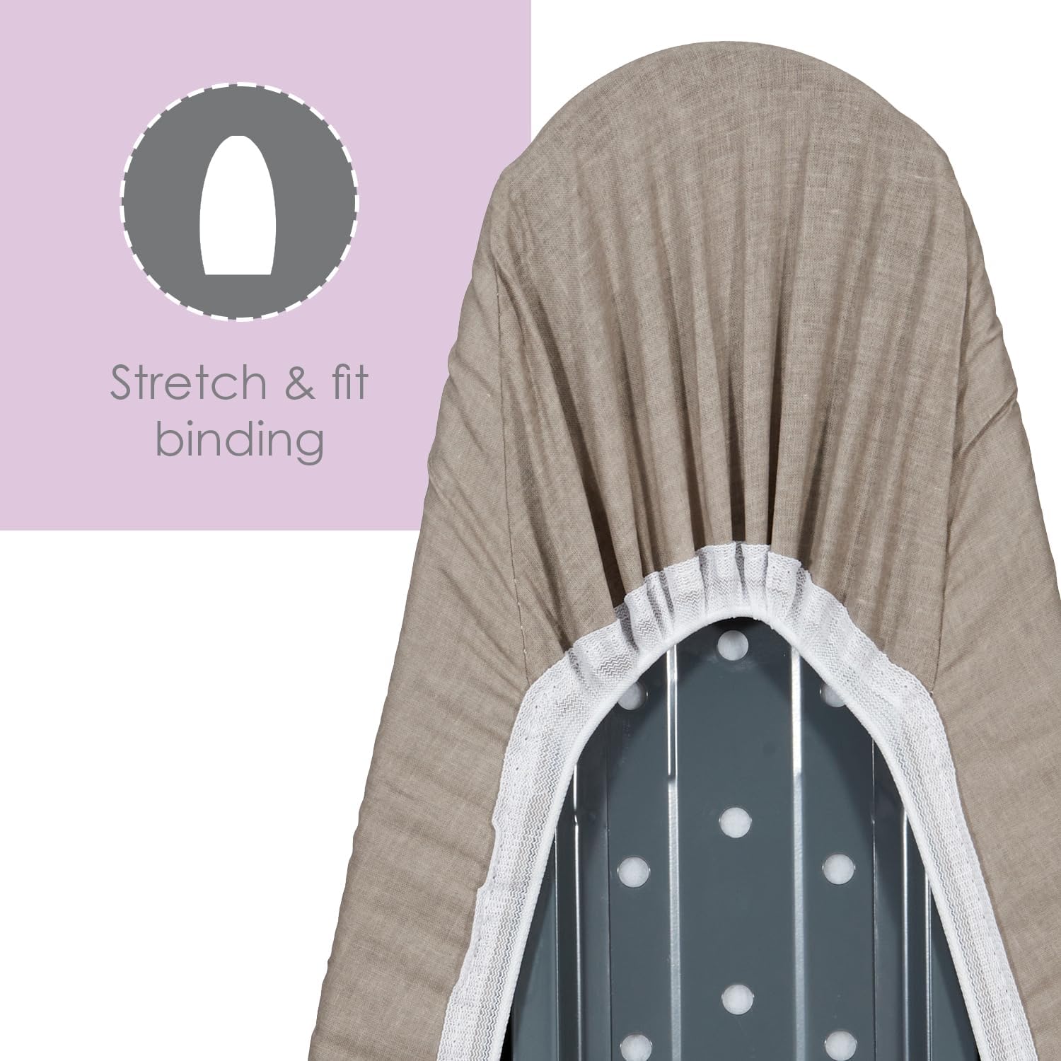 Ironing Board Cover and Pad Grey