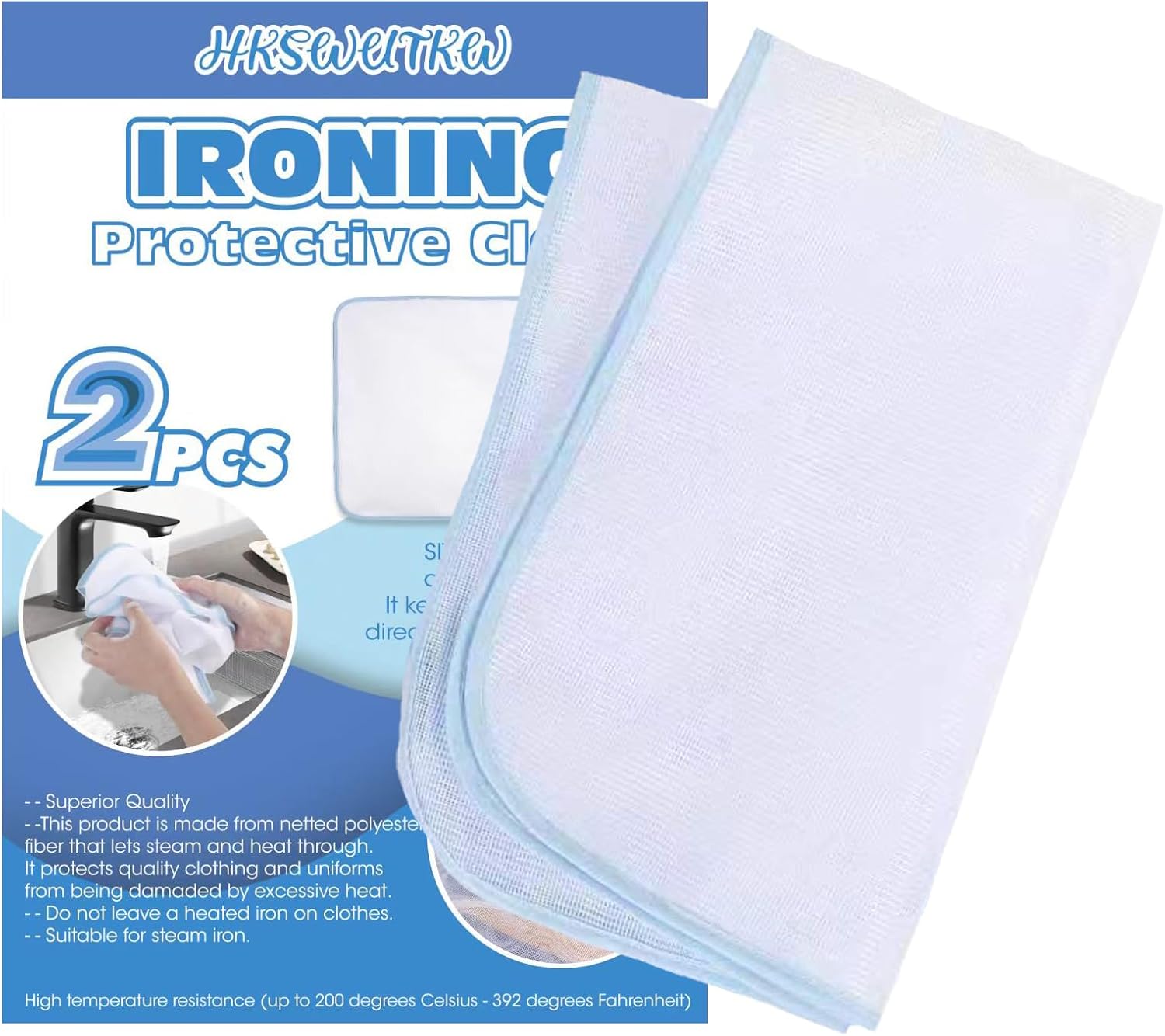 2-Pack Scorch-Proof Ironing Board Protector