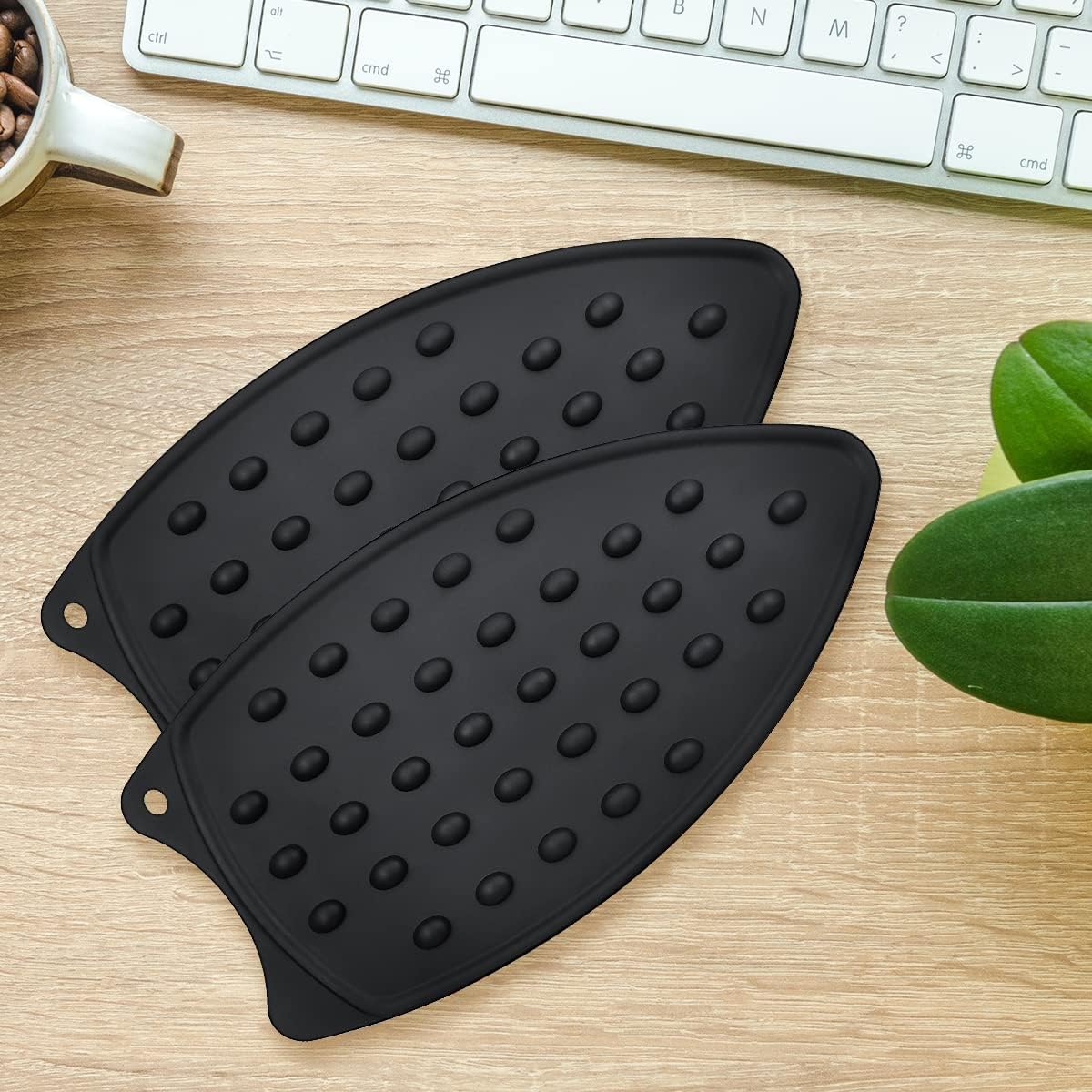 YunTop 2-Piece Silicone Iron Rest Pads