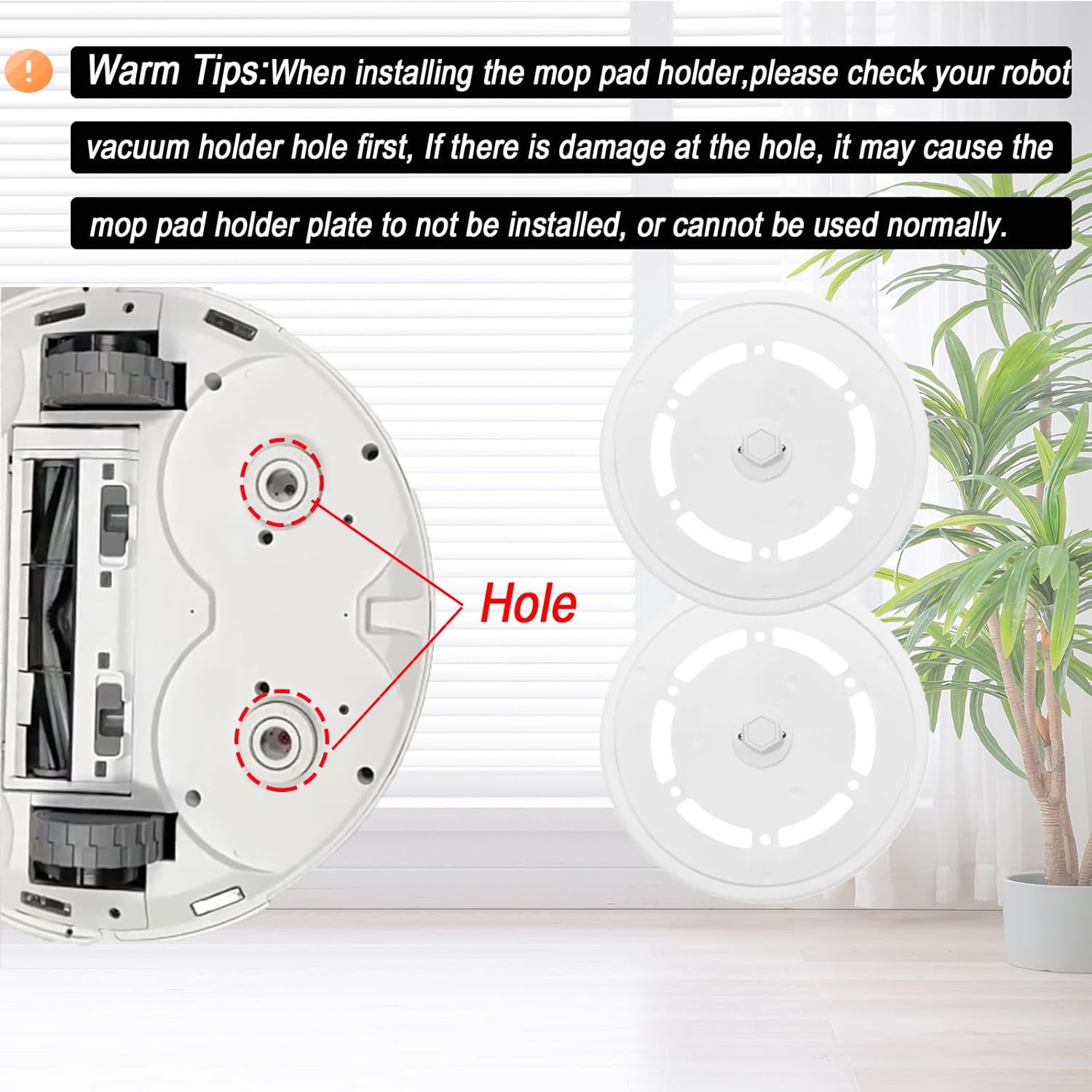 Mop Pad Holder for Deebot T20 Series