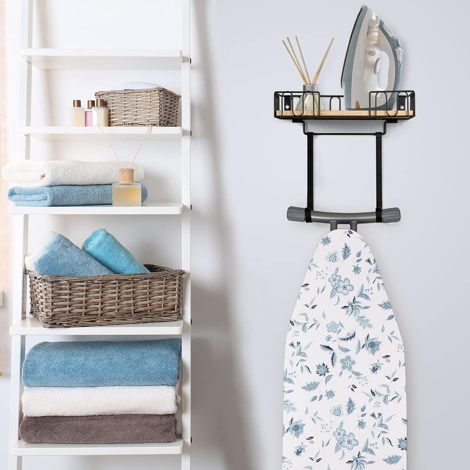 Organized Space-Saver Metal Wall Hanger
