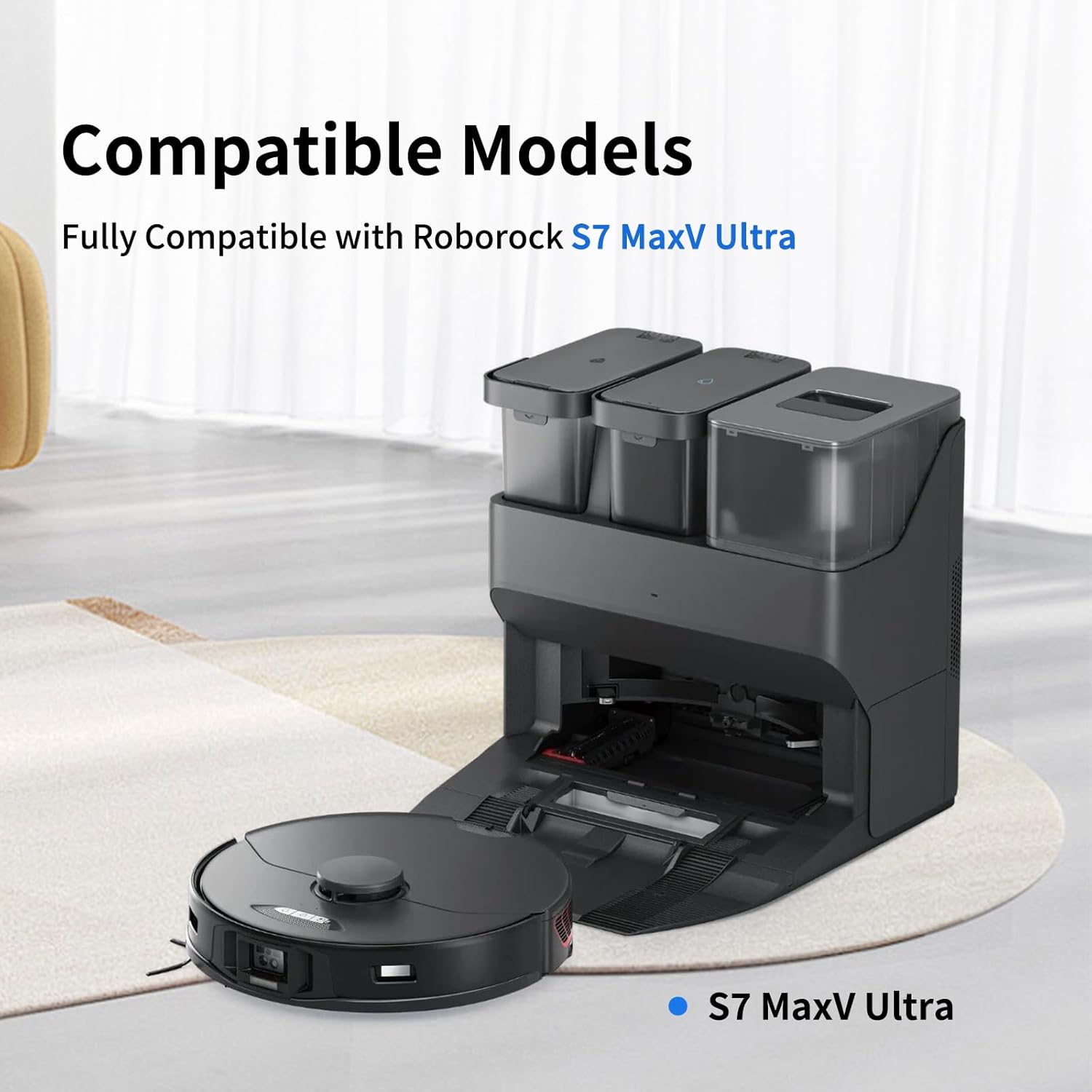 21 PCS Replacement Parts for Roborock S7 MaxV Ultra Robot Vacuum