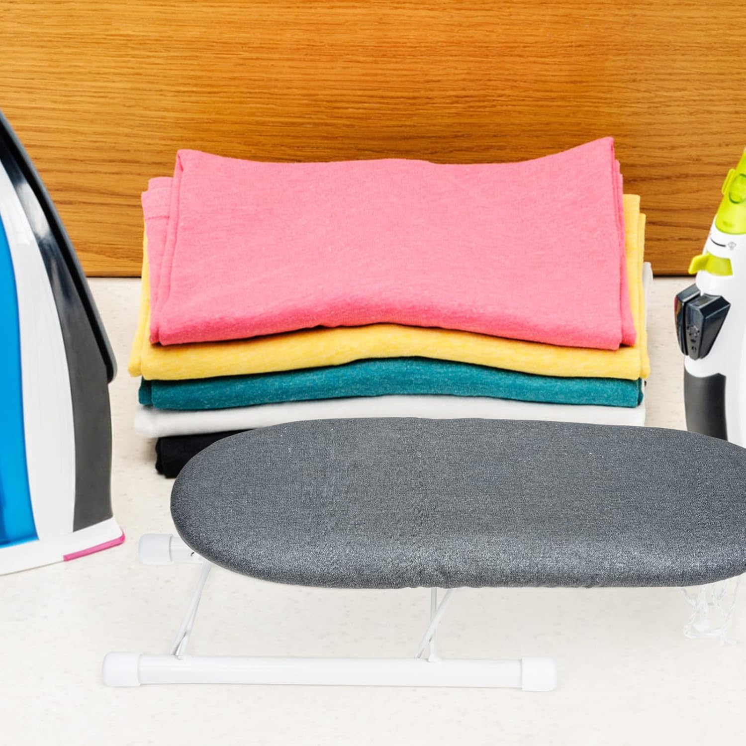 Homoyoyo Compact Folding Ironing Board for Travel and Home Use