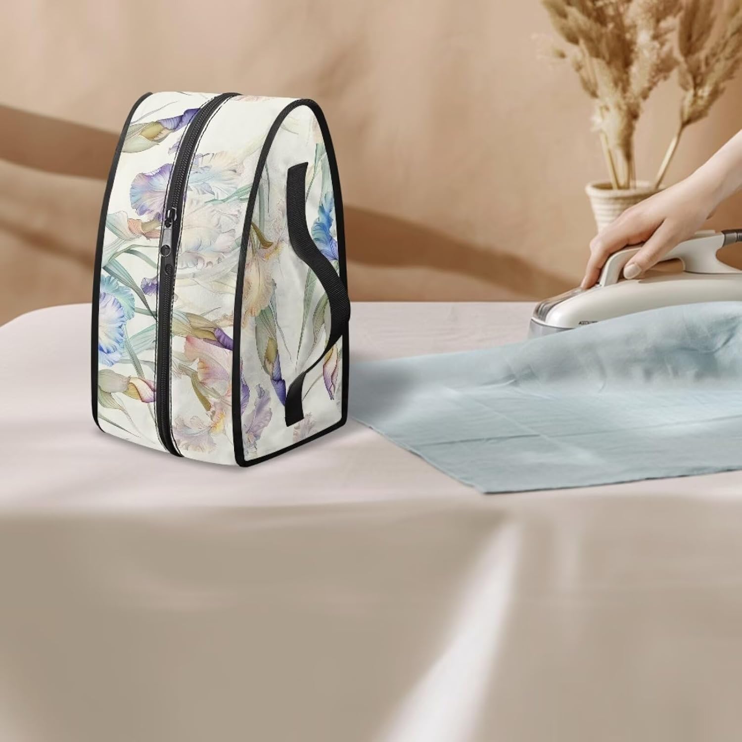 Cglasmaru Reusable Travel Iron Bag with Durable Soft Inner Liner