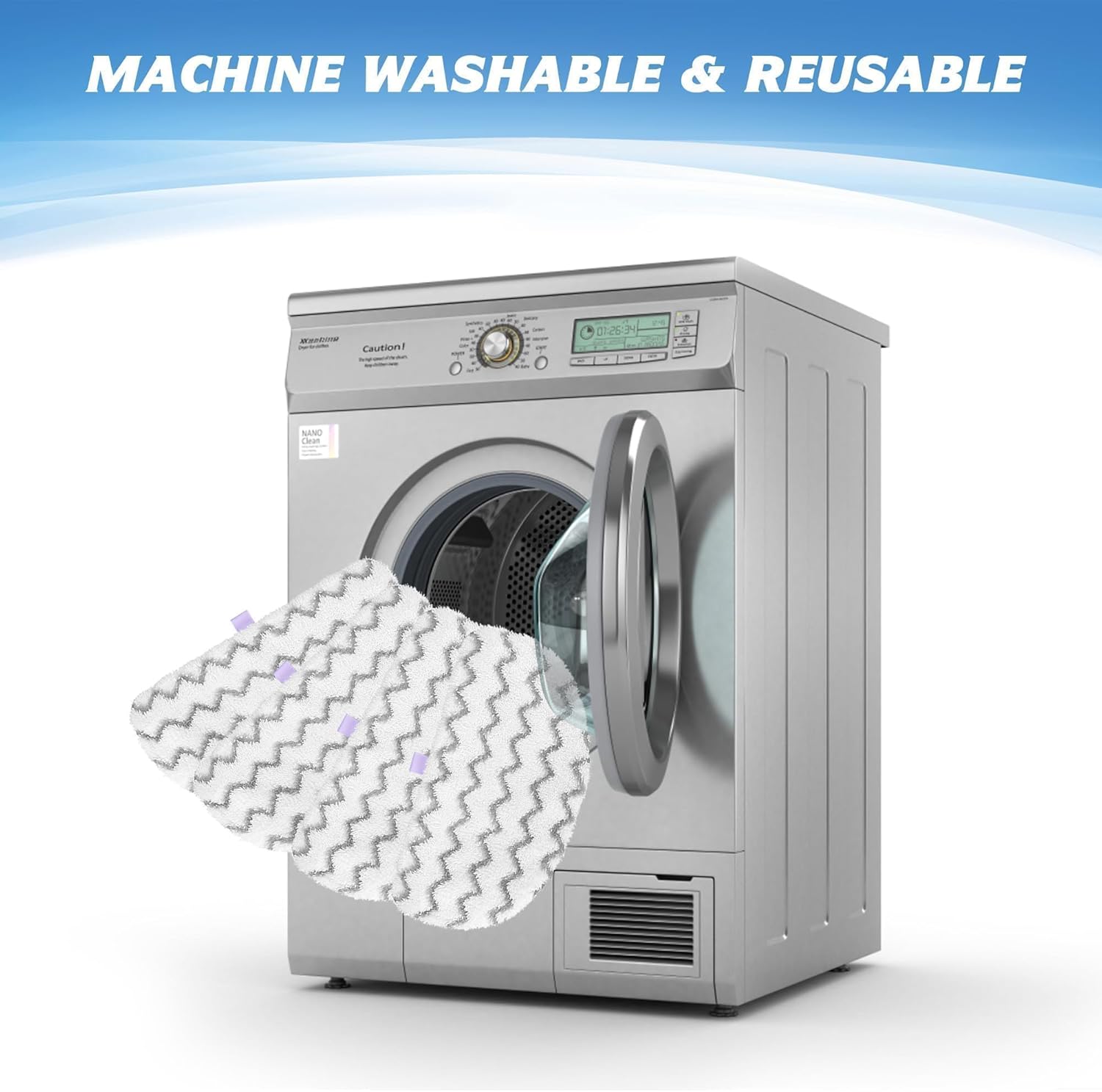 Tidy Monster Steam Mop Replacement Pads Bissell Powerfresh Series
