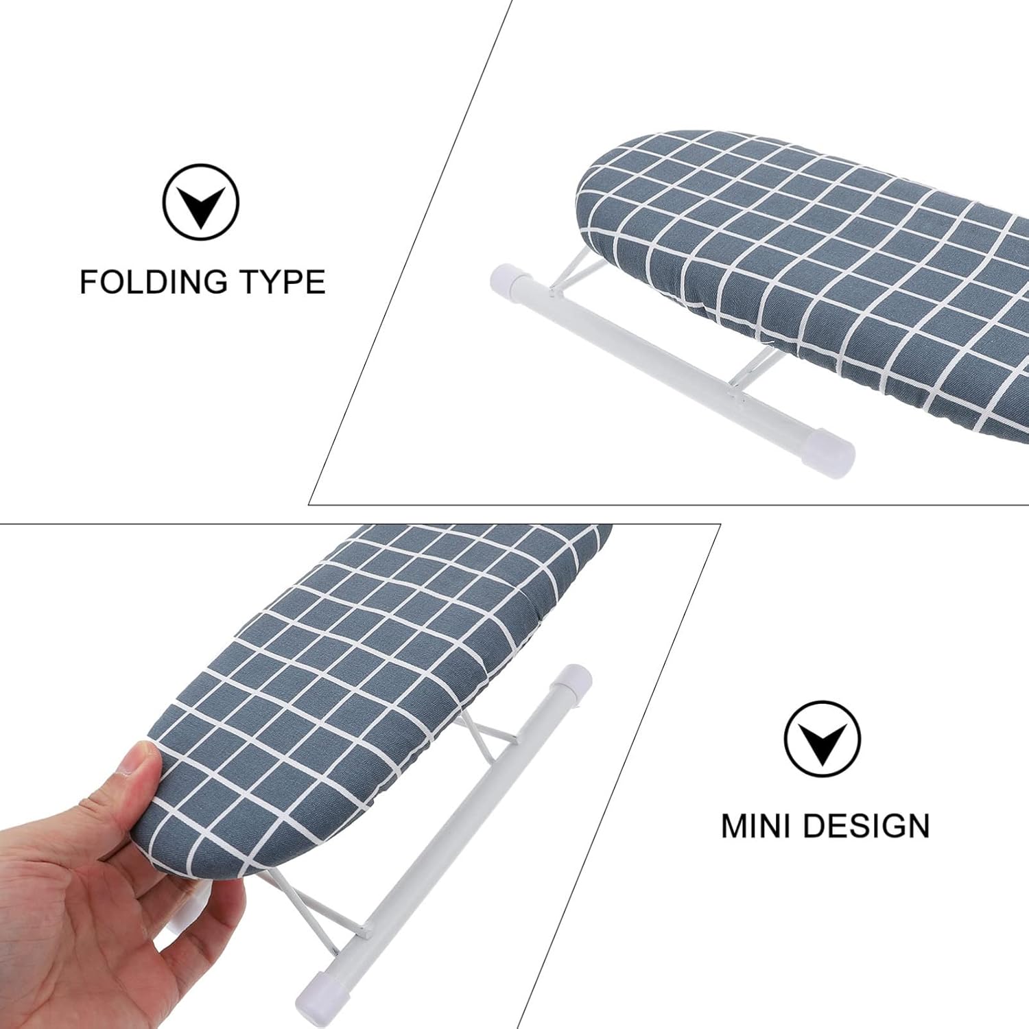Durable Portable Mini Ironing Board for Travel and Use