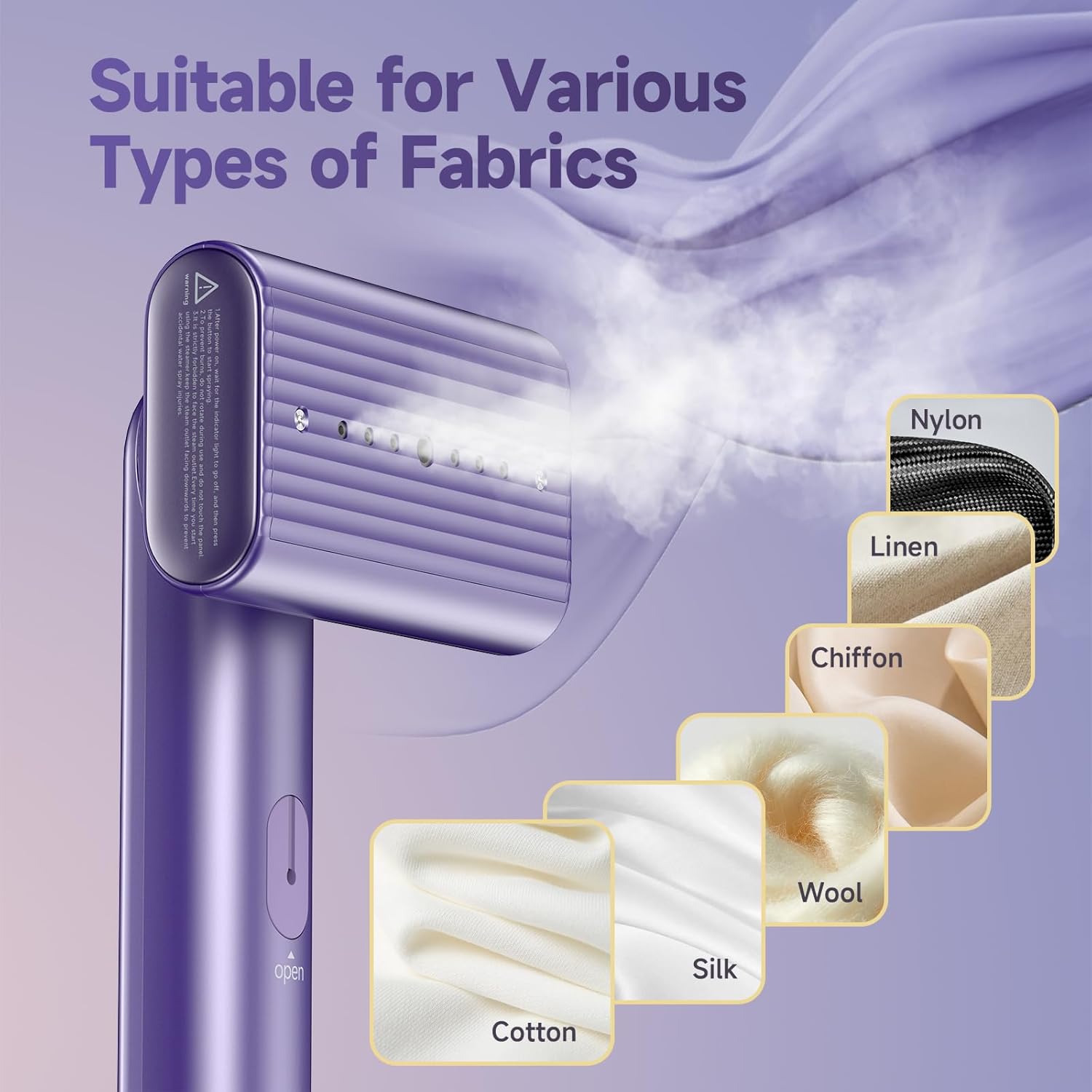 Travel Portable Steamer for Clothes - Kepwaa G9
