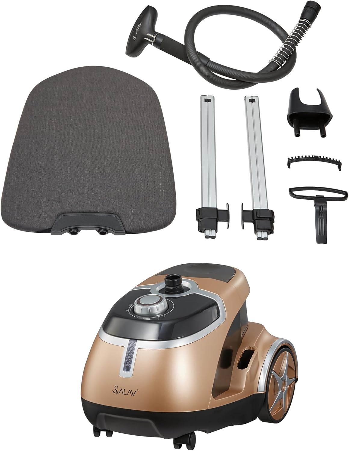 Professional Garment Steamer with Built-in Ironing Board for Daily Use