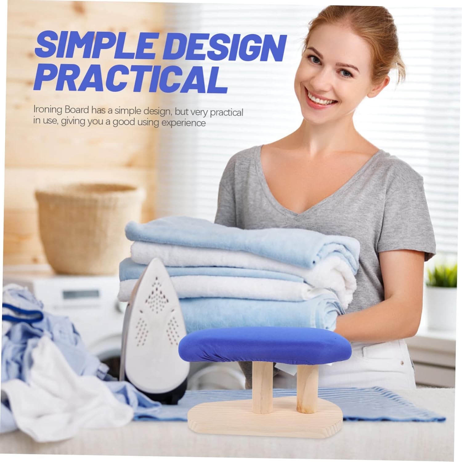 Uonlytech Small Ironing Board Portable Travel