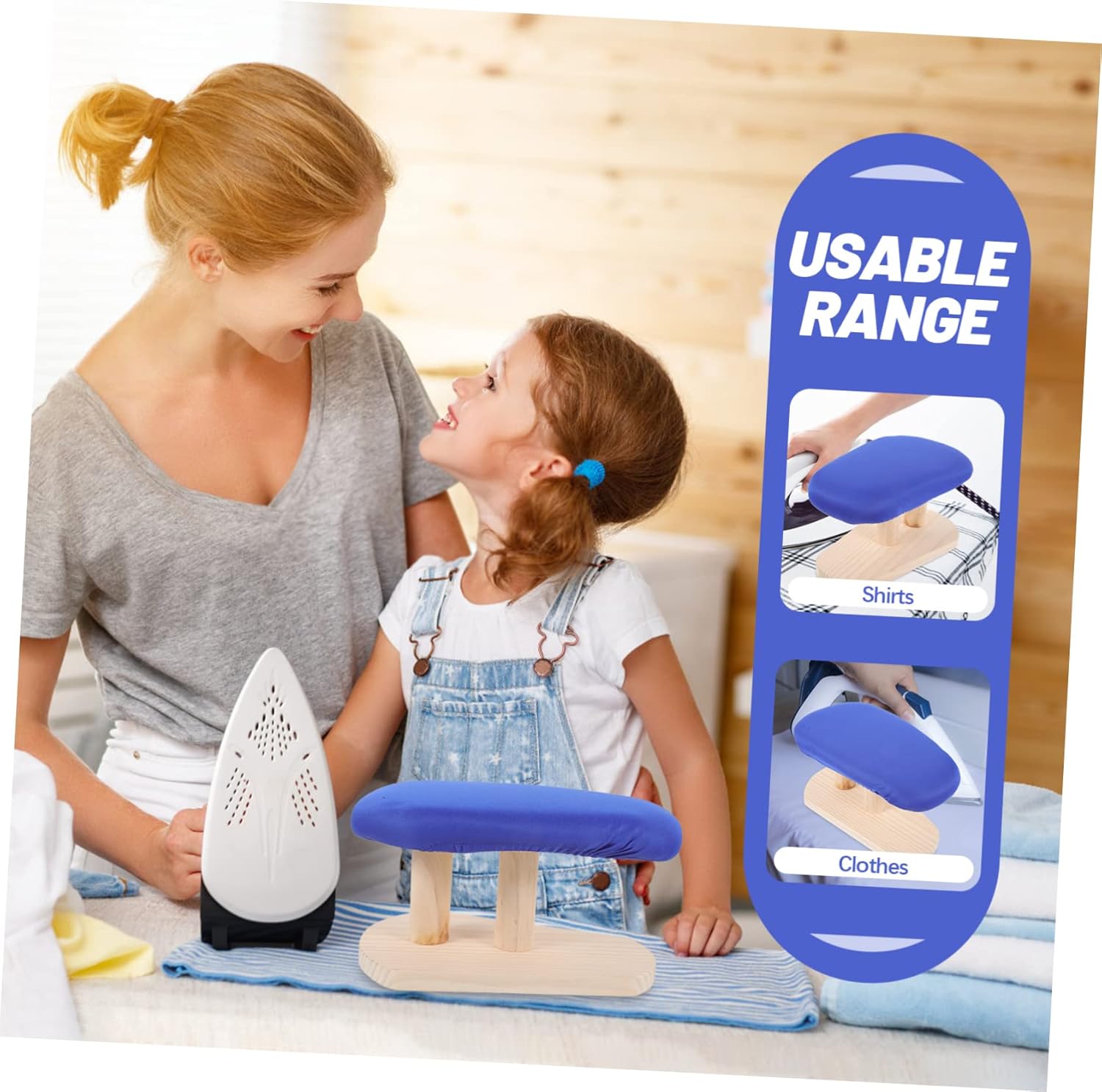Uonlytech Small Ironing Board Portable Travel