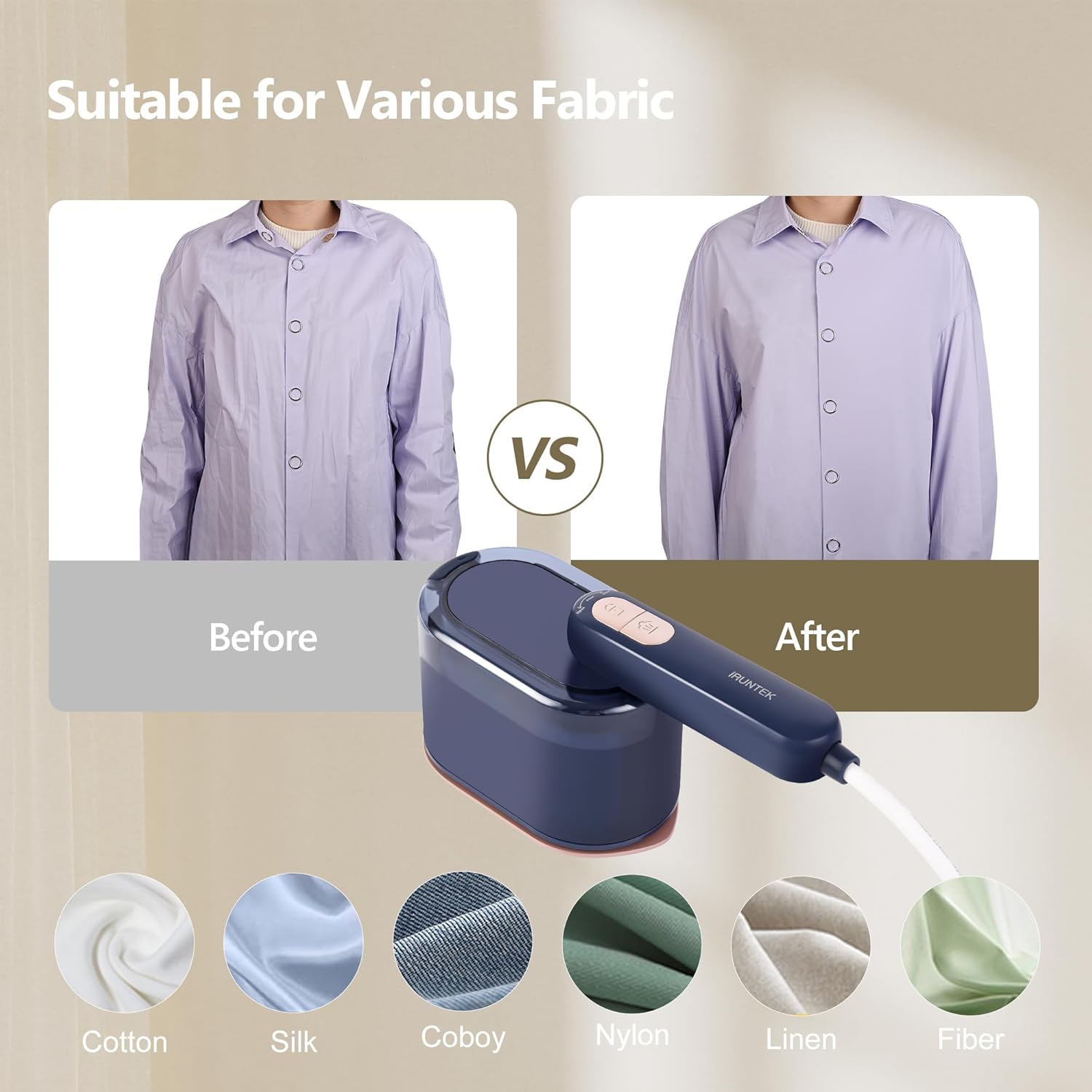 Powerful Portable Garment Steamer