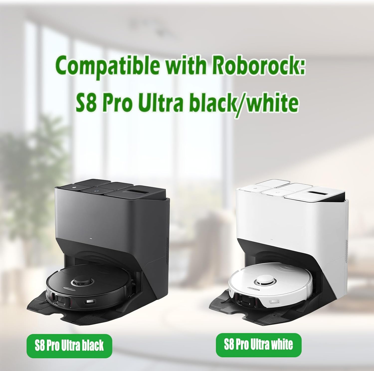 Quick Replacement Set for Roborock S8 Pro Vacuum
