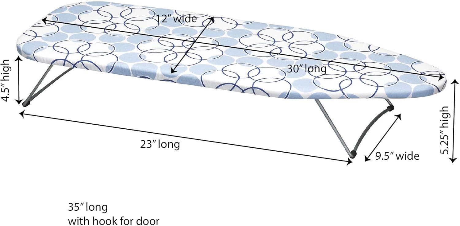 Compact convenient irroning board