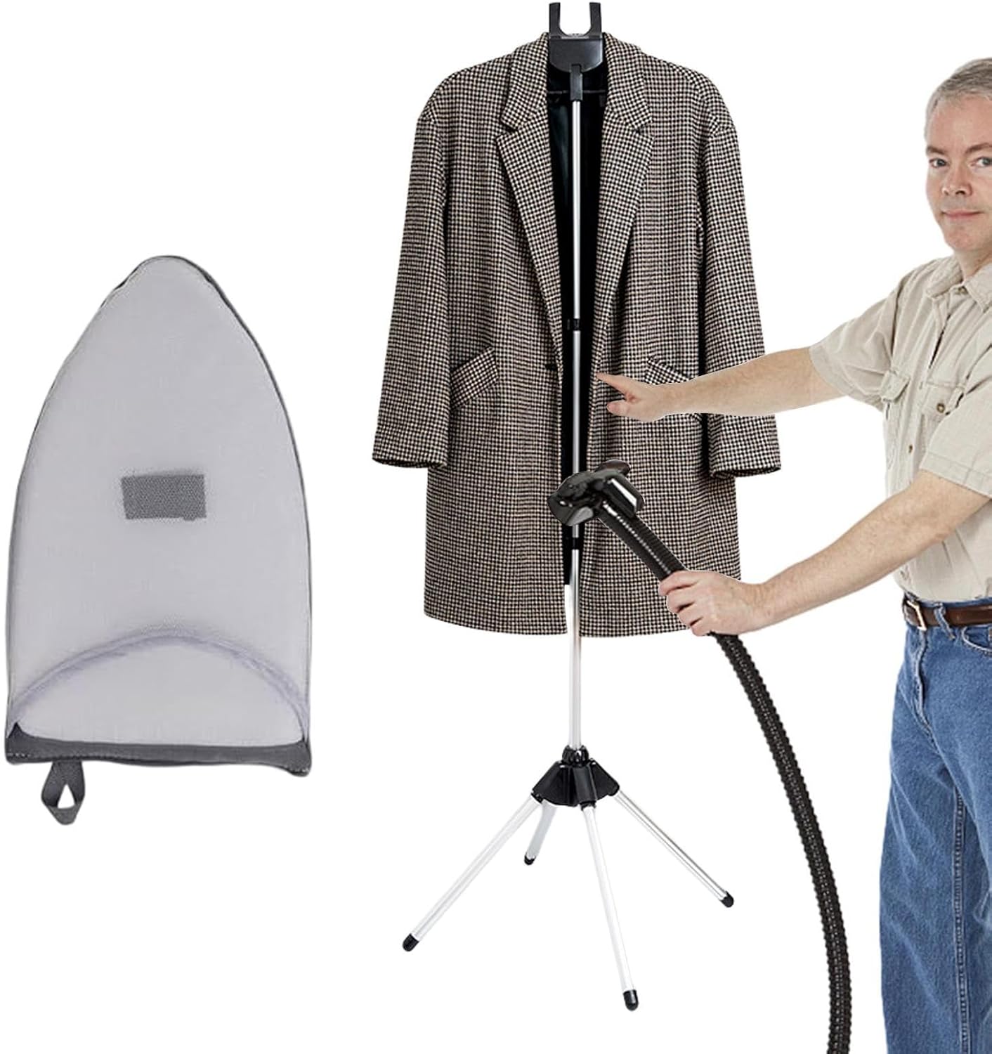 Comoda Portable Folding Garment Steamer Rack