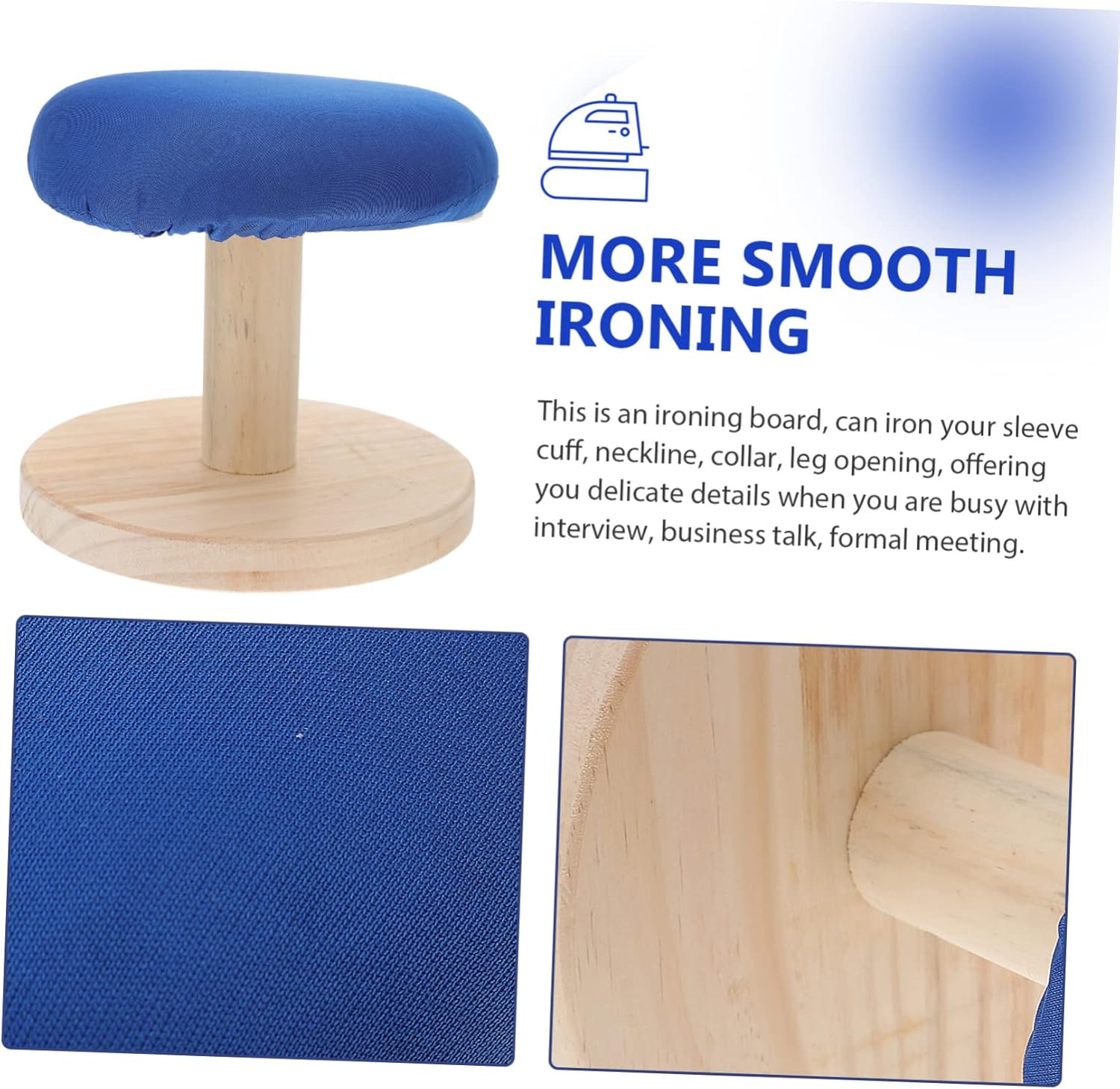 Ironing Masterpiece for Clothes and Tabletop Portable Non-Slip