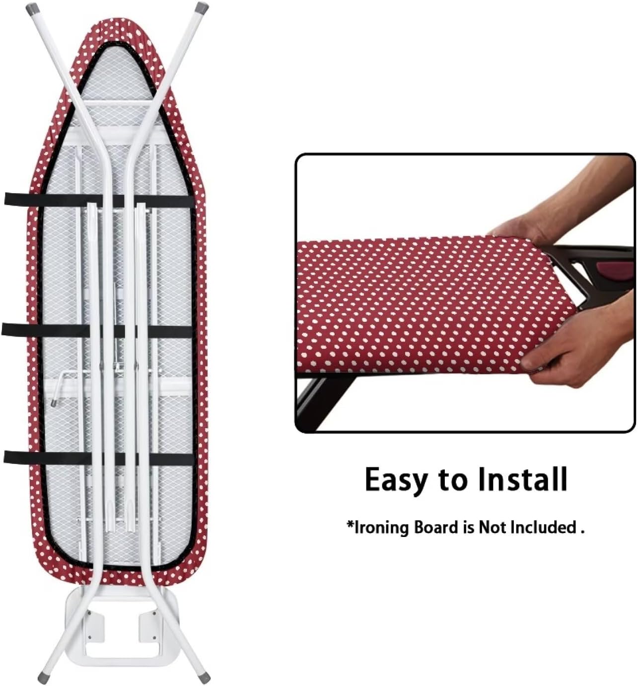 Heavy-Duty Non-Slip Ironing Board Cover