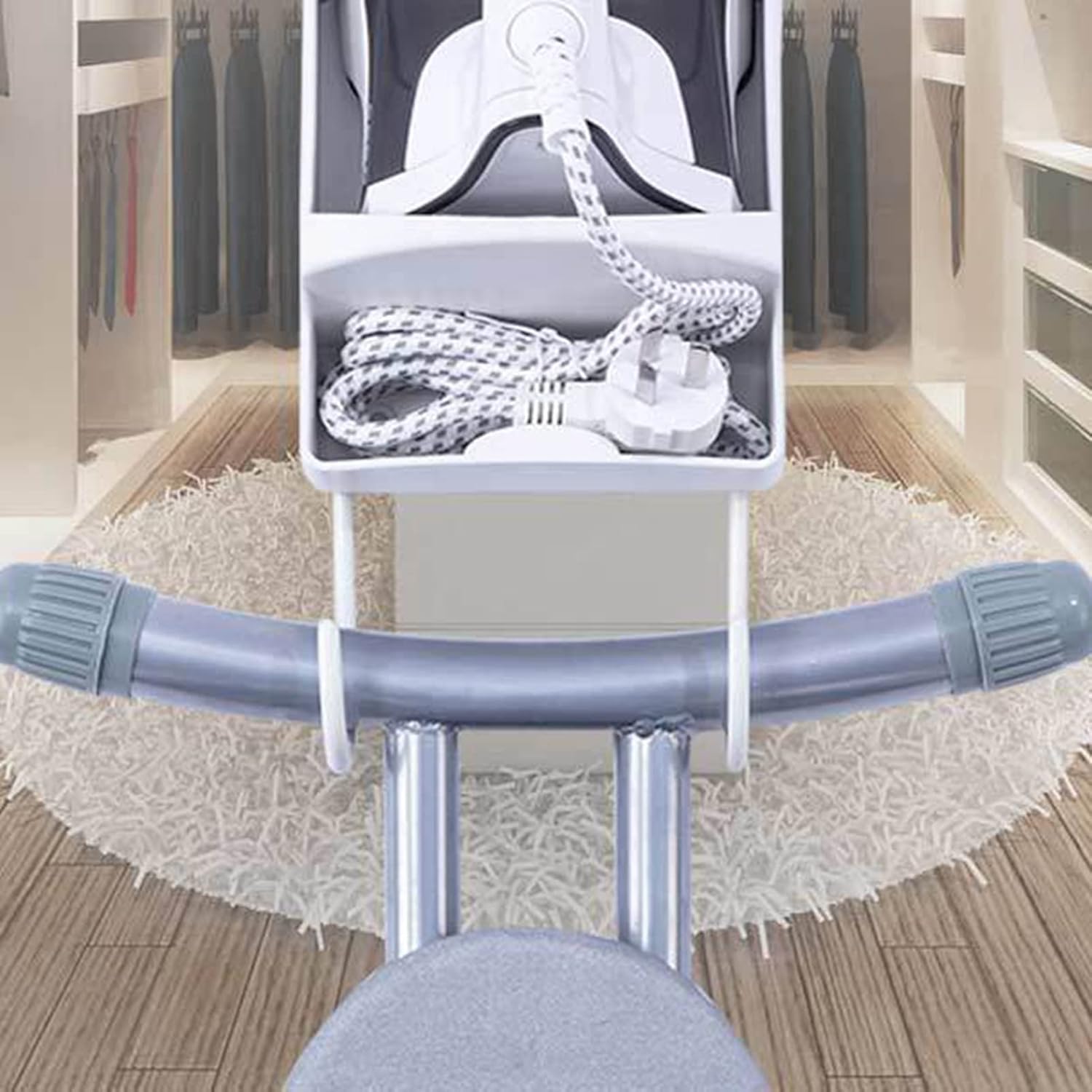 Space-Saving Ironing Hanger