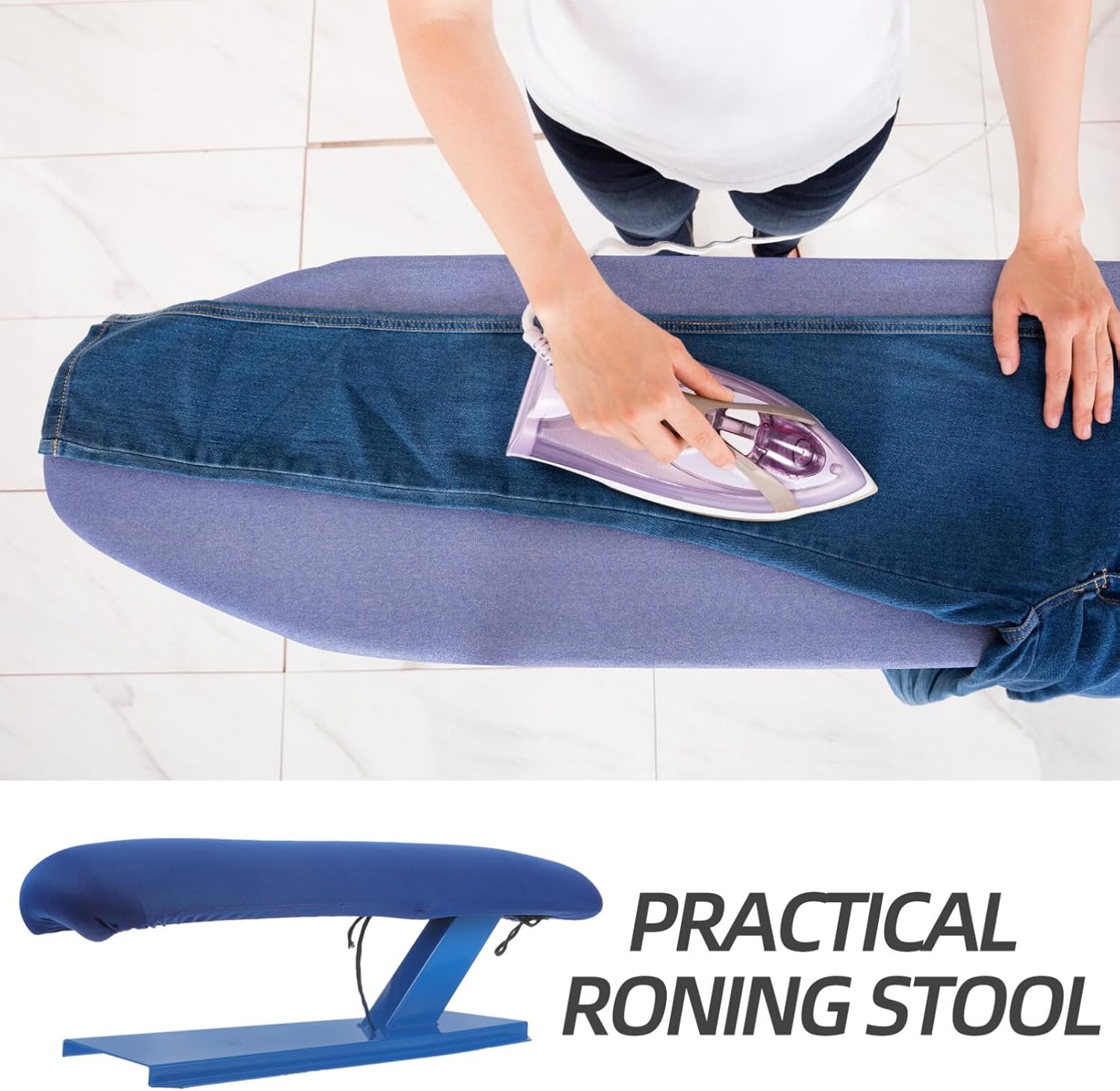 Alipis Padded Sleeve Ironing Board Desk Mini