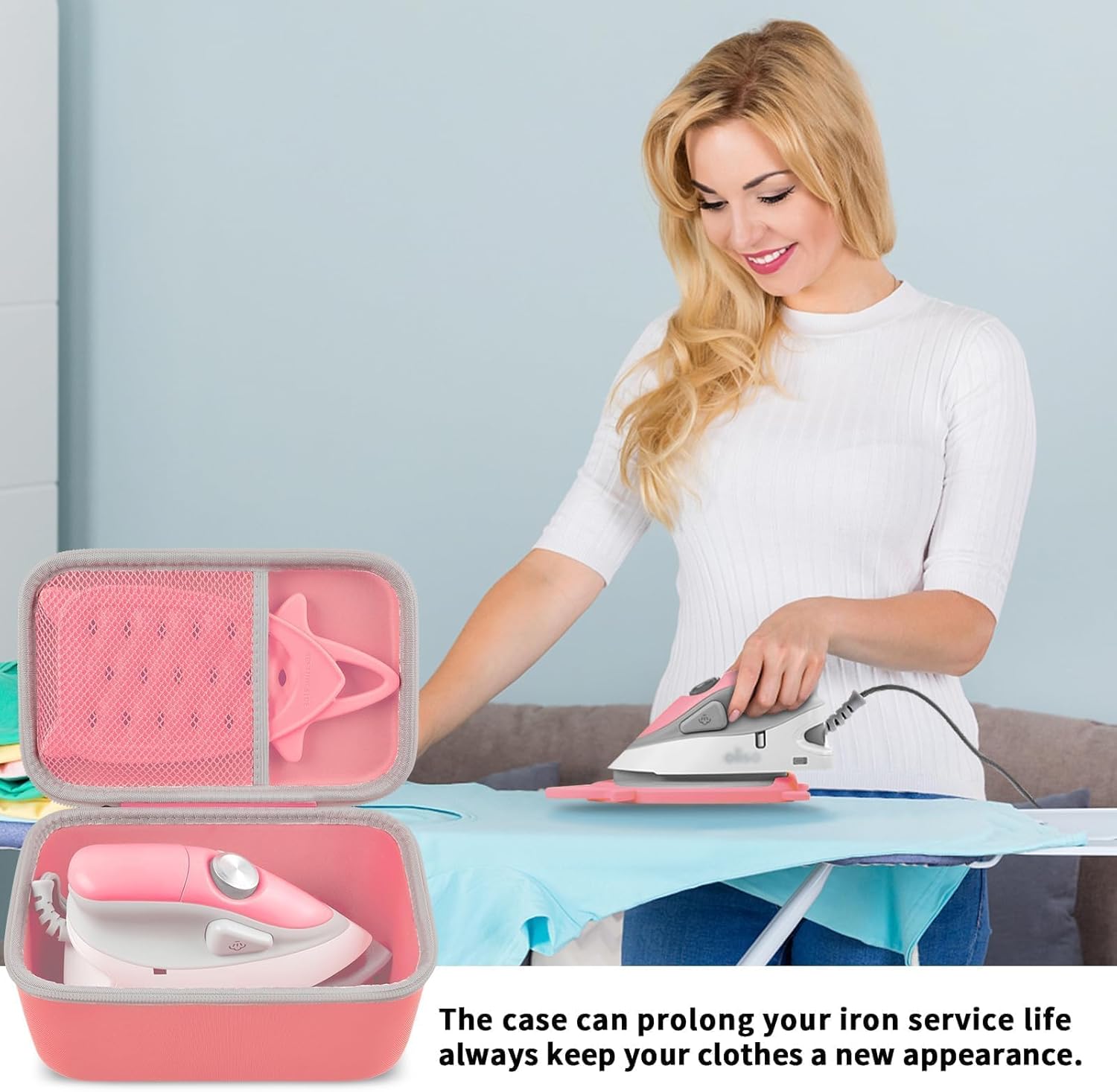 GWCASE Mini Steam Iron Case Compatible with Oliso M3ProM2 Mini