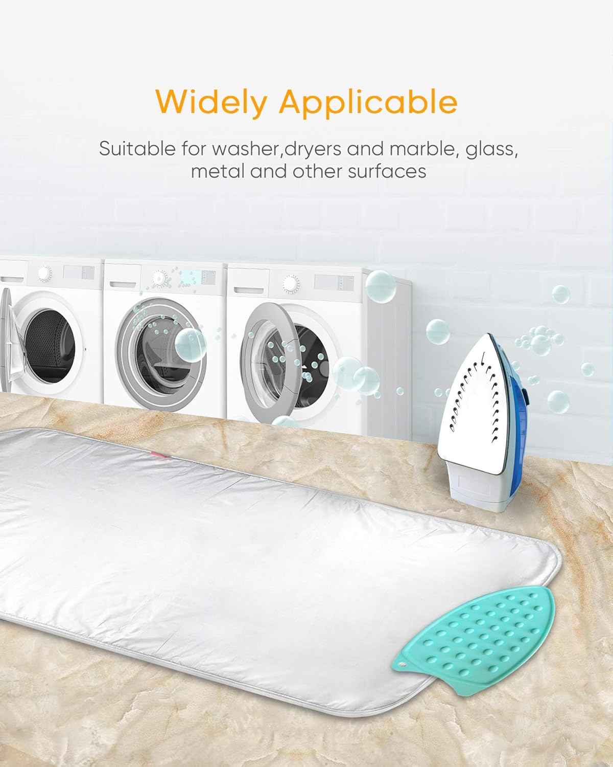 YQMAJIM upgraded ironing mat set