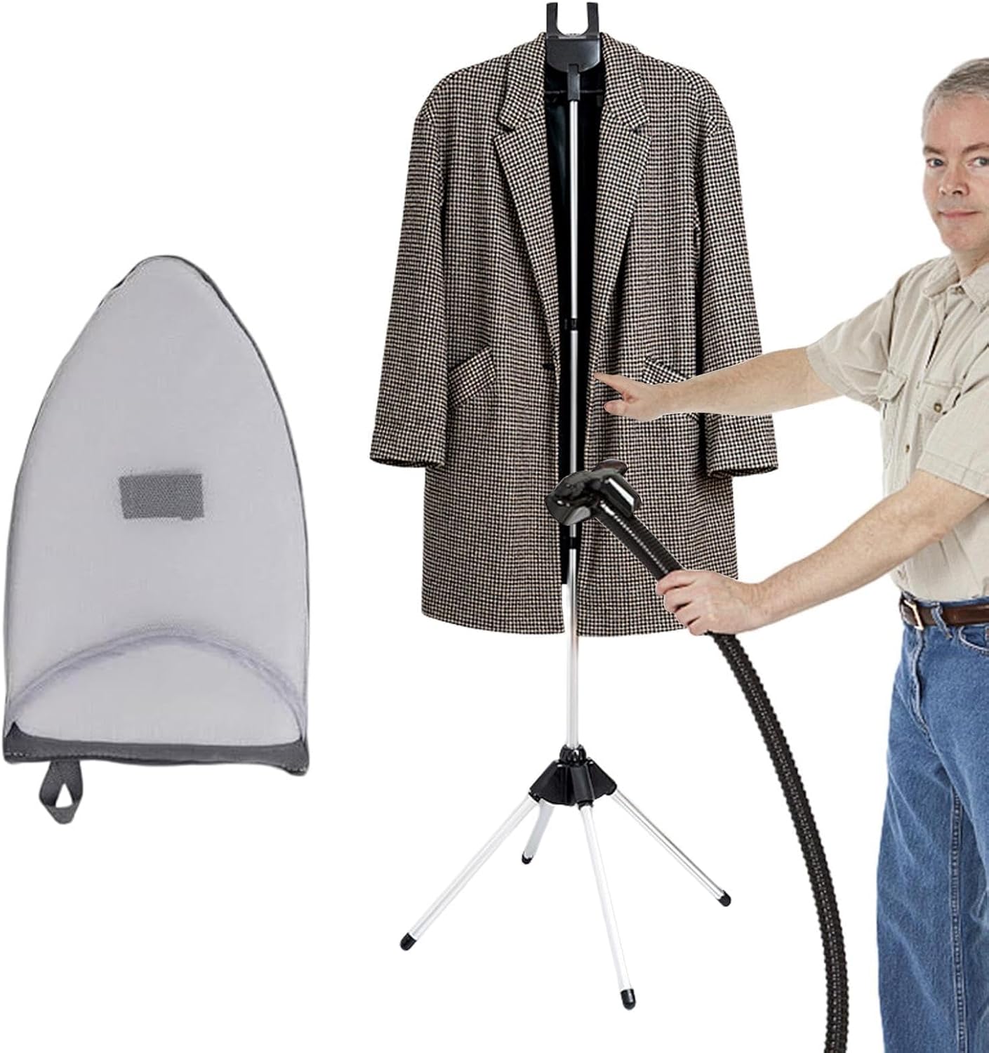 Sturdy Durable Clothes Hanger for Steam Ironing Folding Storage