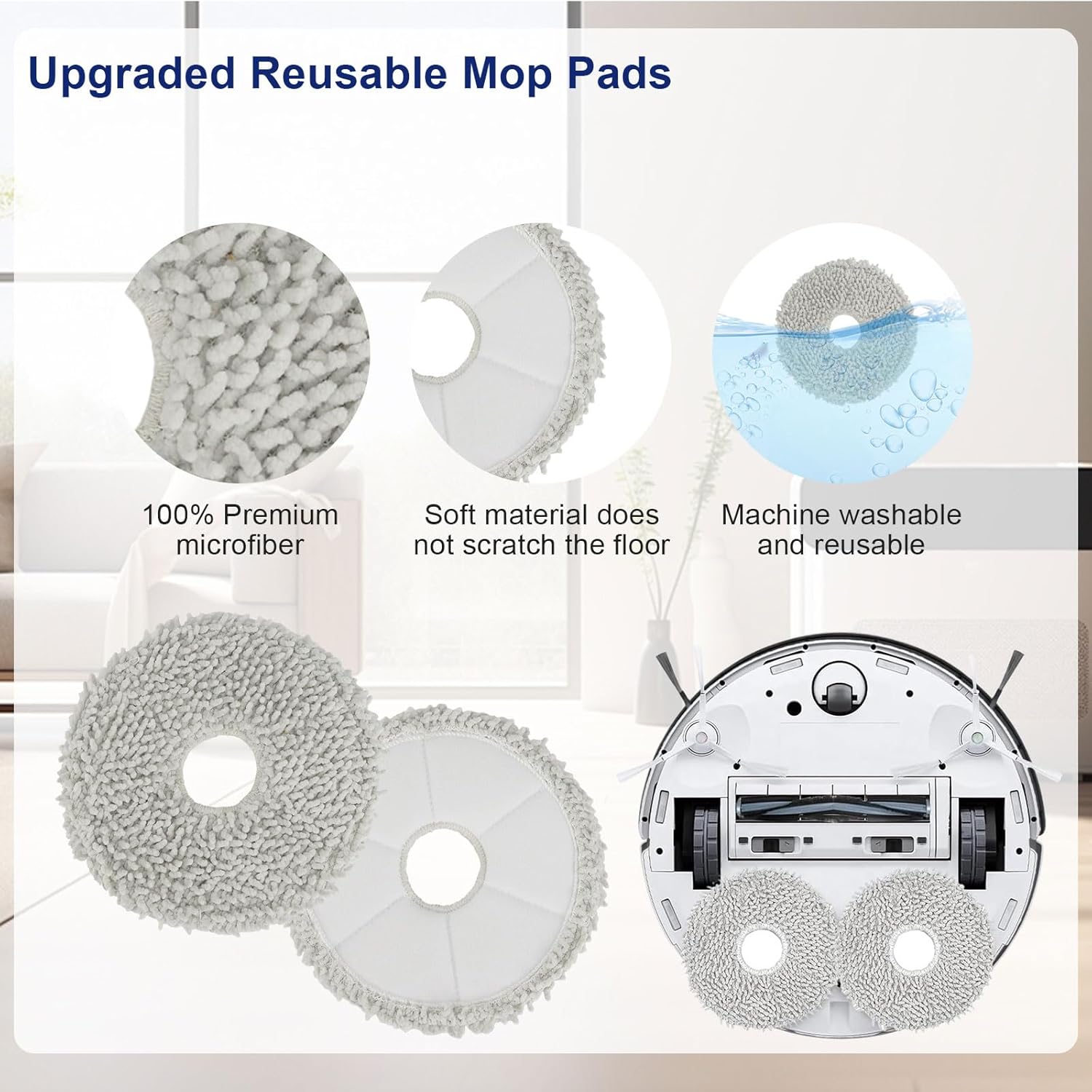 17-Piece Replacement Kit for ECOVACS DEEBOT T20 Omni Robot Vacuum