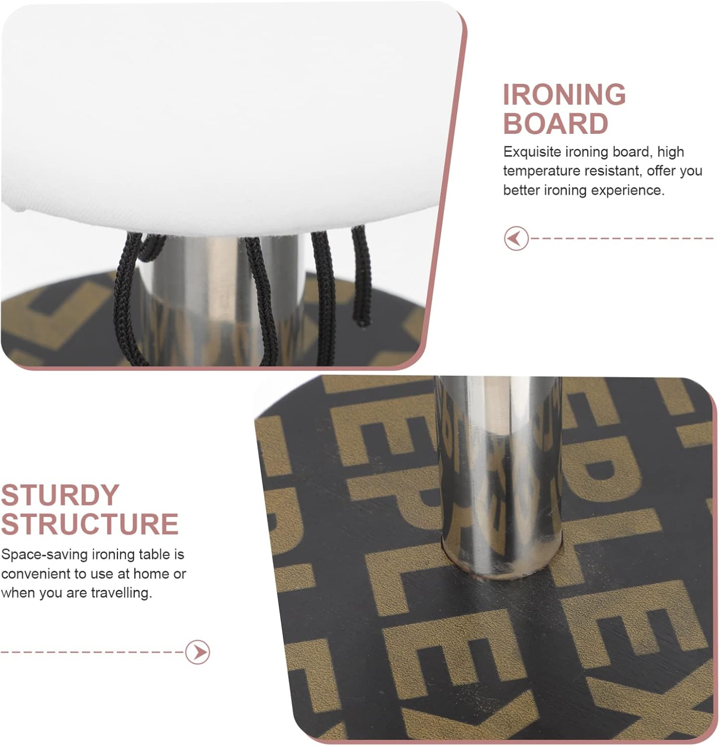 CabilockPremium Cotton Rayon Ironing Stool Cover for Home Travel