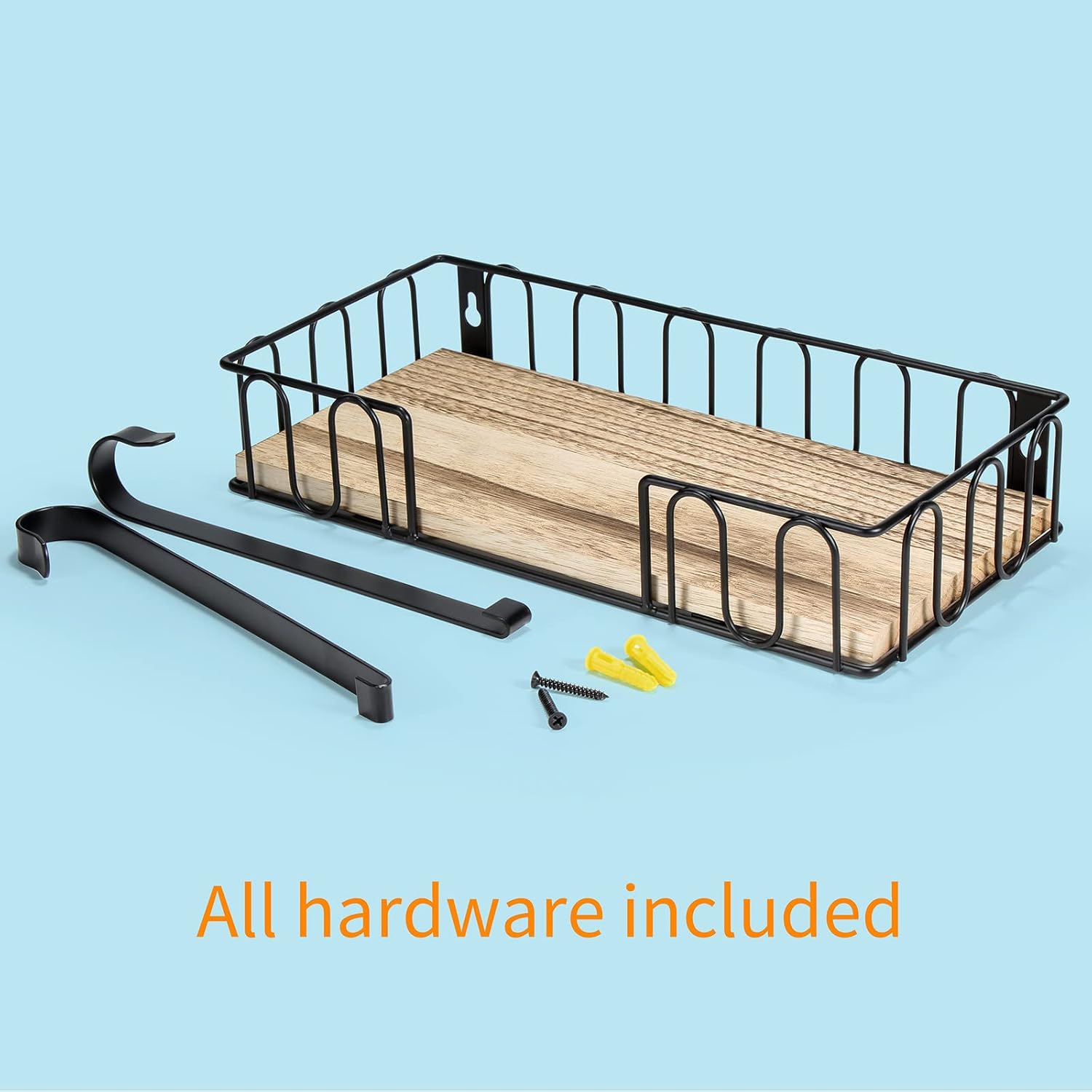 Organized Space-Saver Metal Wall Hanger