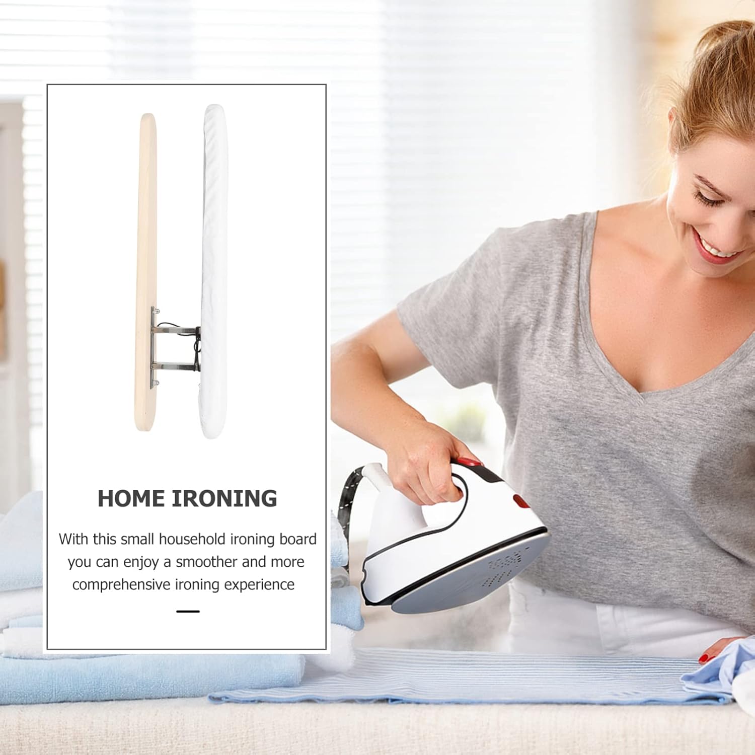 Ironing Mat PadNon-Slip Durable Travel Small Compact Smooth Soft Easy to Clean