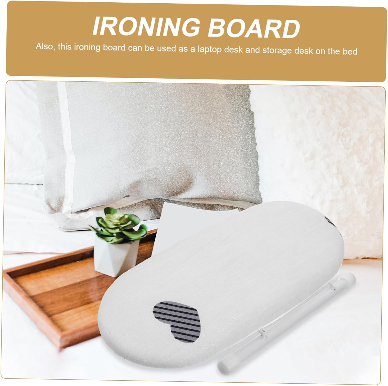 Compact Folding Ironing Board - Perfect for Home Travel Use