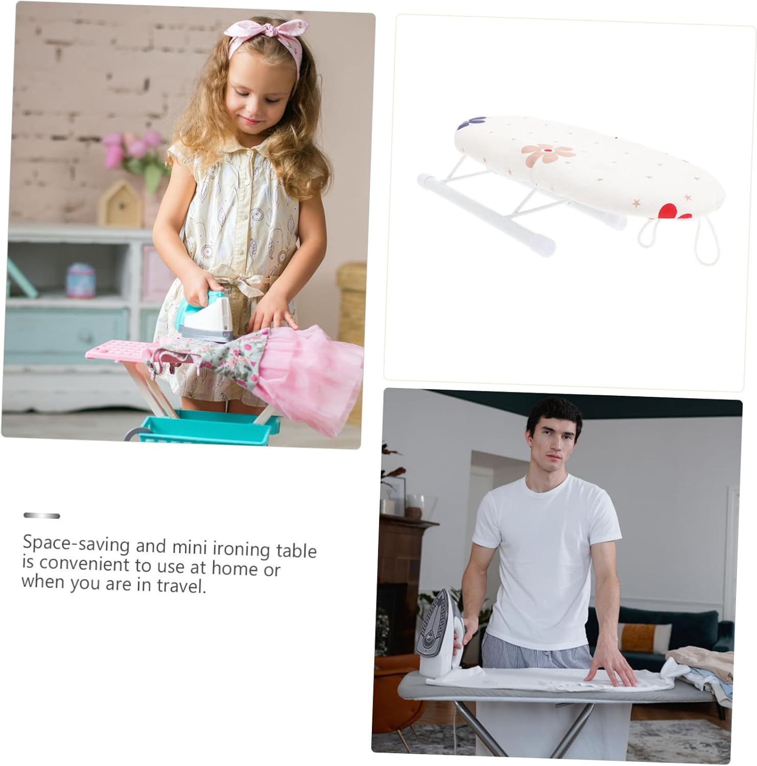 MagicLulu Desktop Ironing Board - Portable Compact