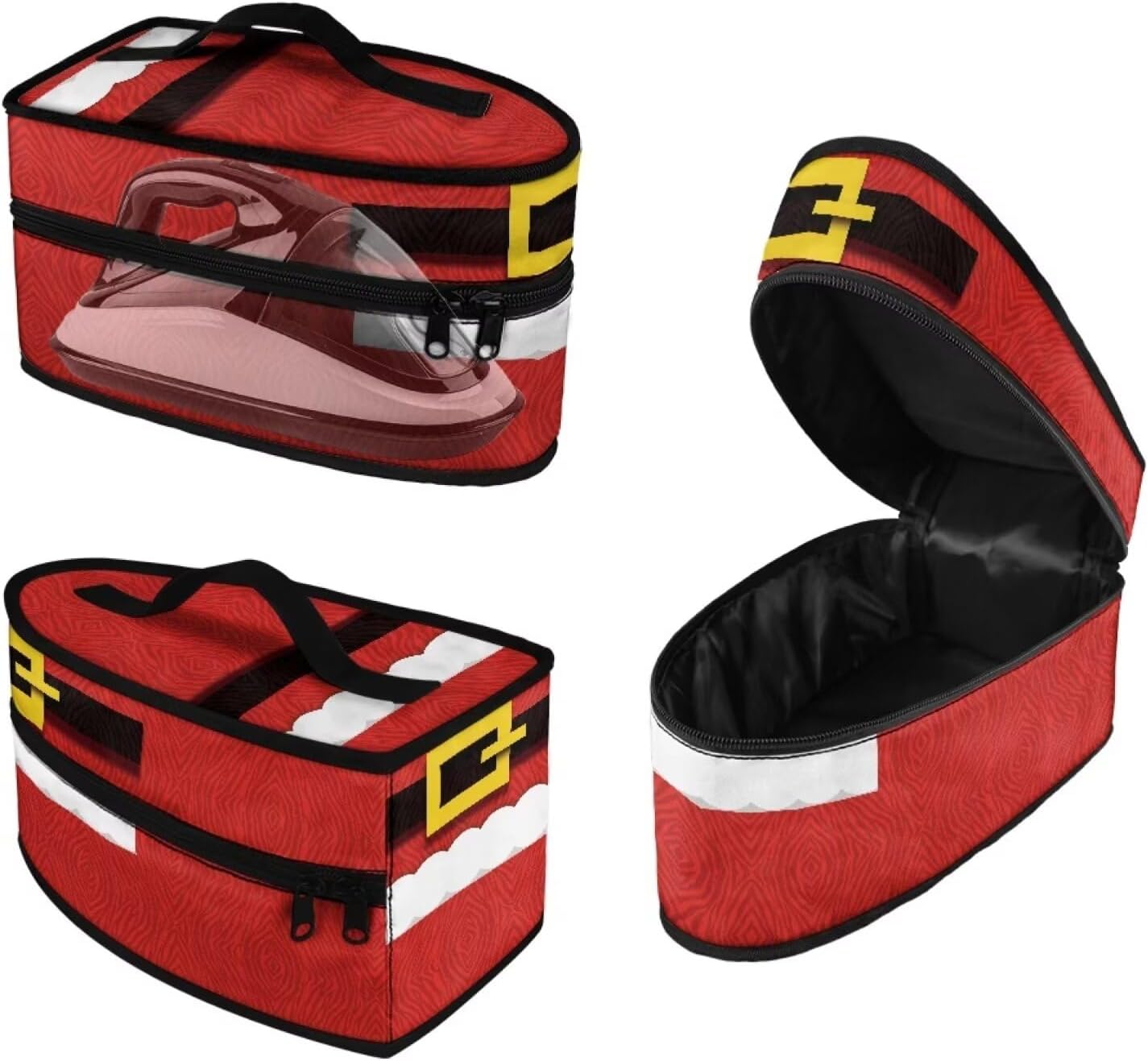 Christmas Wind Iron Storage Bag for Outings with Durable Design