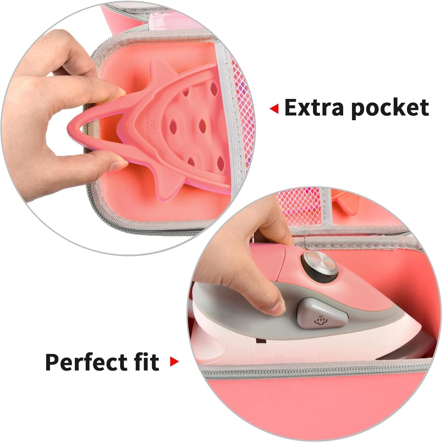 GWCASE Mini Steam Iron Case Compatible with Oliso M3ProM2 Mini