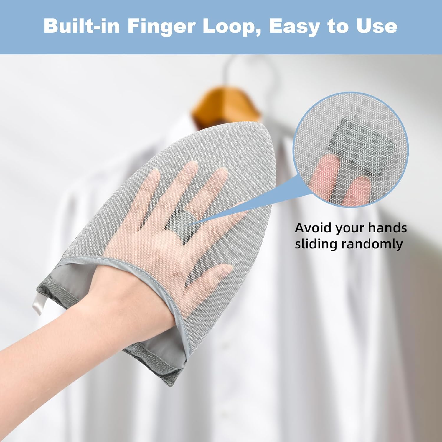 Lightweight Durable and Efficient Steamer glove