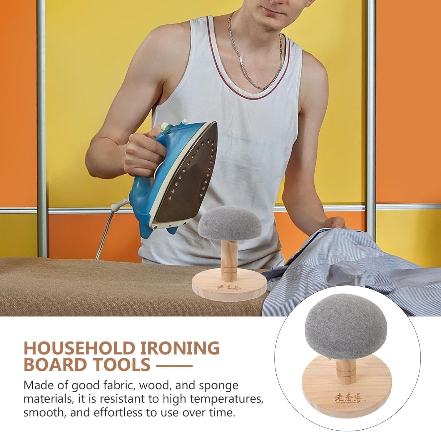 CLISPEED Mini Portable Ironing Board
