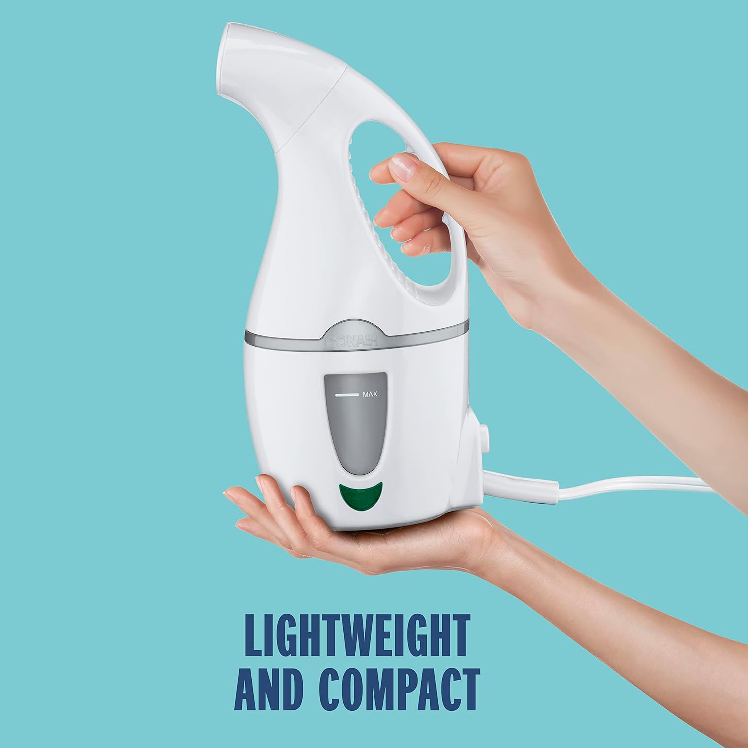 Conair Handheld Travel Garment Steamer 1100W White