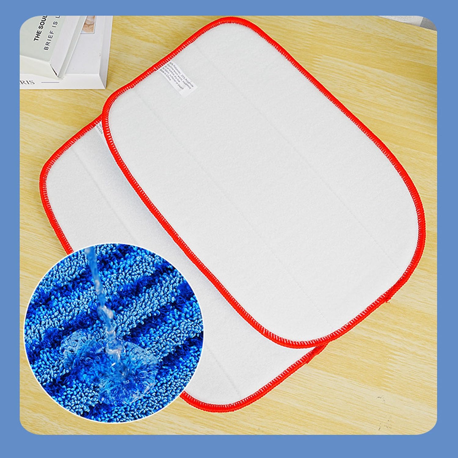 Compact Microfiber Mop Pads for Steam Cleaners