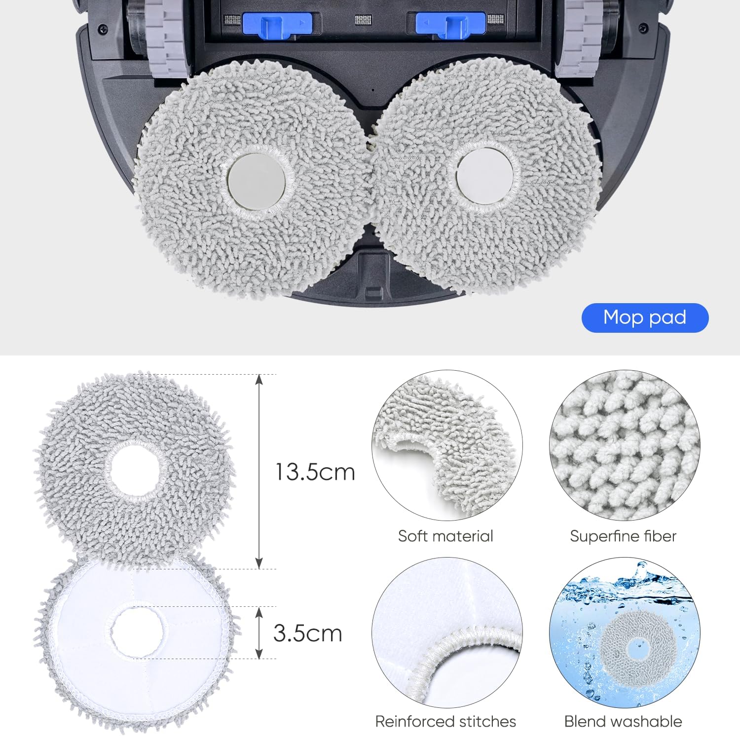 24-Piece Replacement Parts for DEEBOT T30S