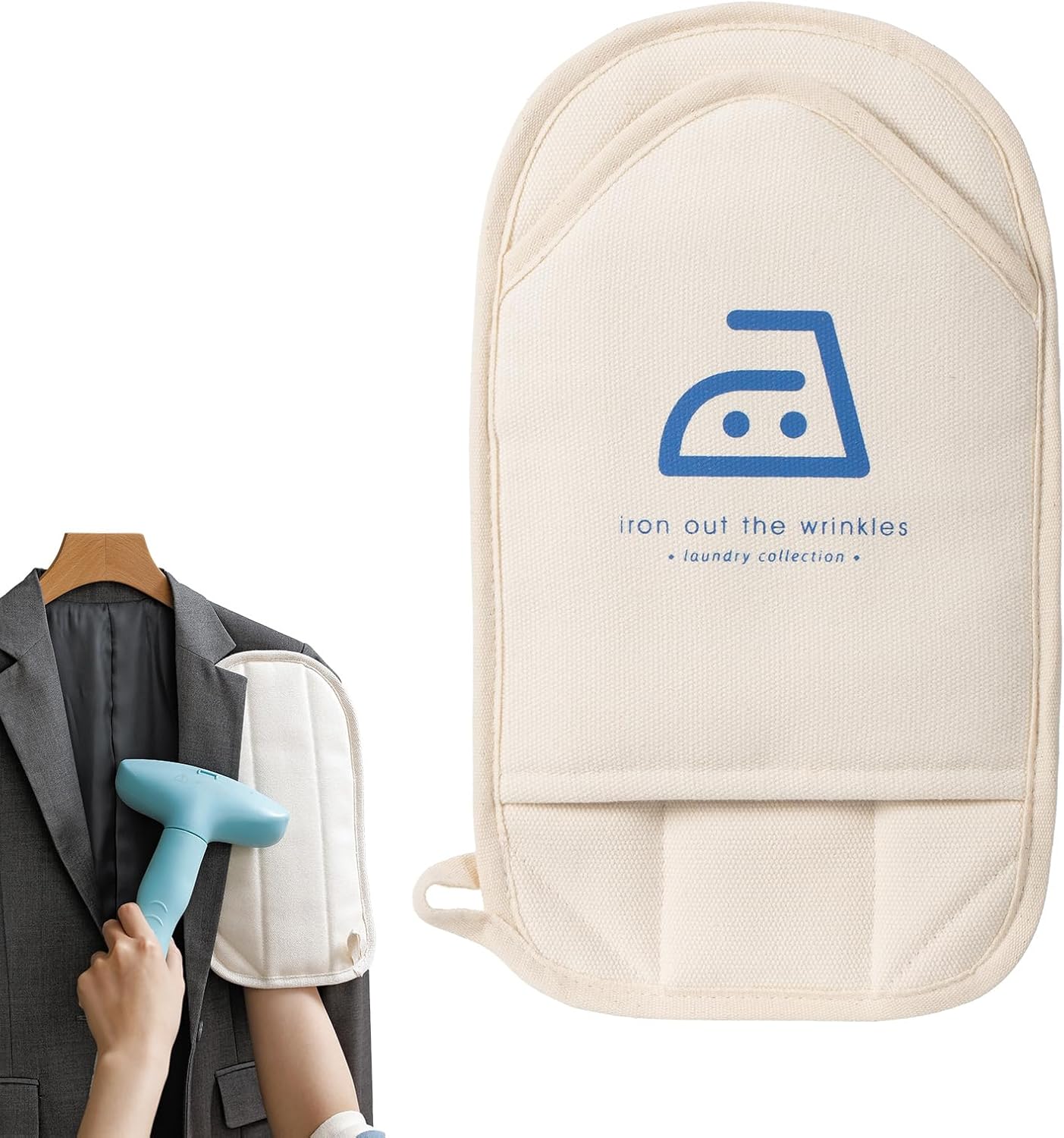 SHIMOYAMA Garment Steamer Glove Heat-Resistant Gloves for Fast Smooth Ironing